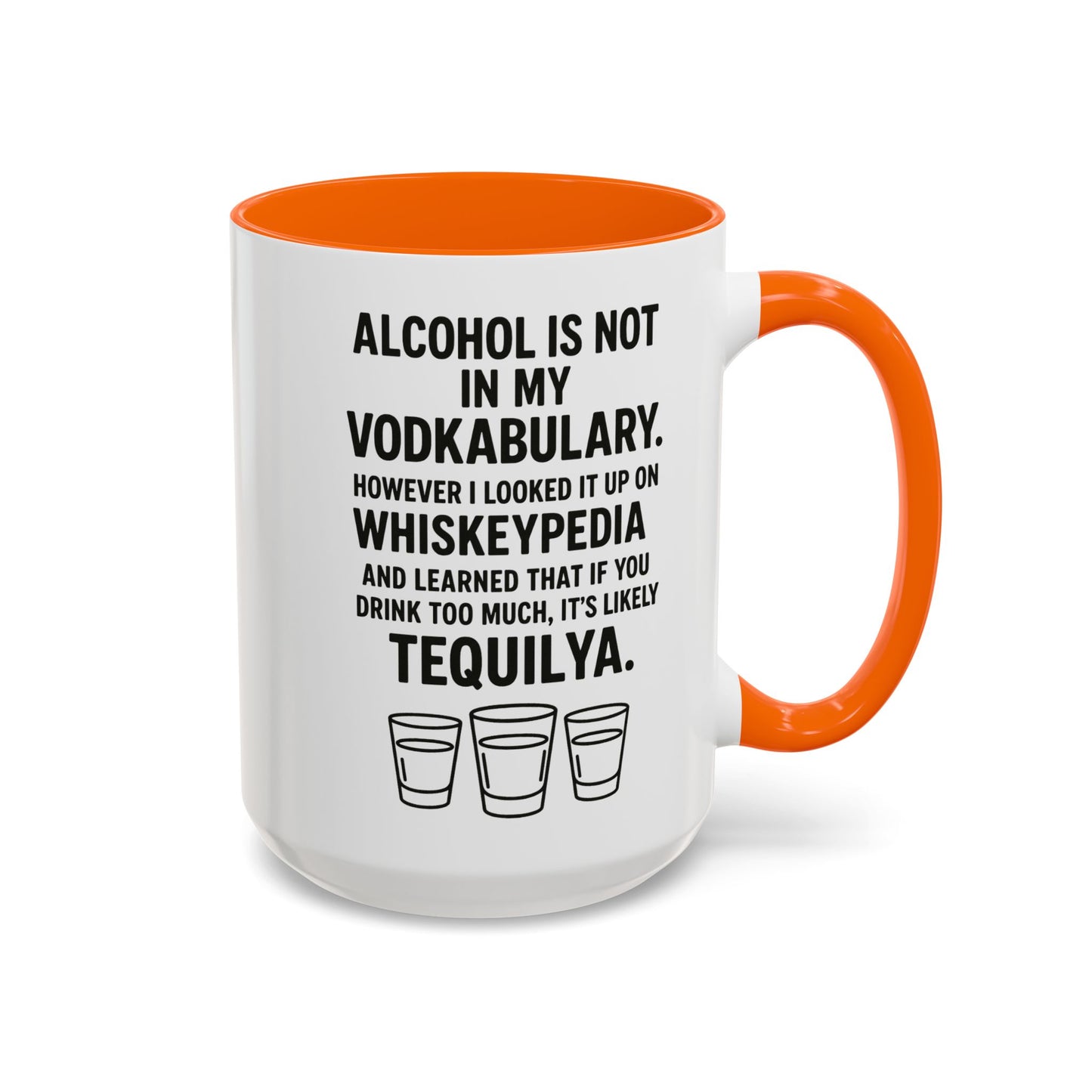 Funny "VODABULARY" Coffee Mug - 15oz - Perfect for Parties and Gifts