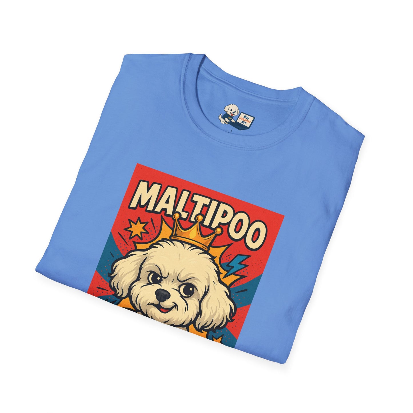 Maltipoo Lovebug Unisex Softstyle T-Shirt – Perfect Gift for Dog Lovers!