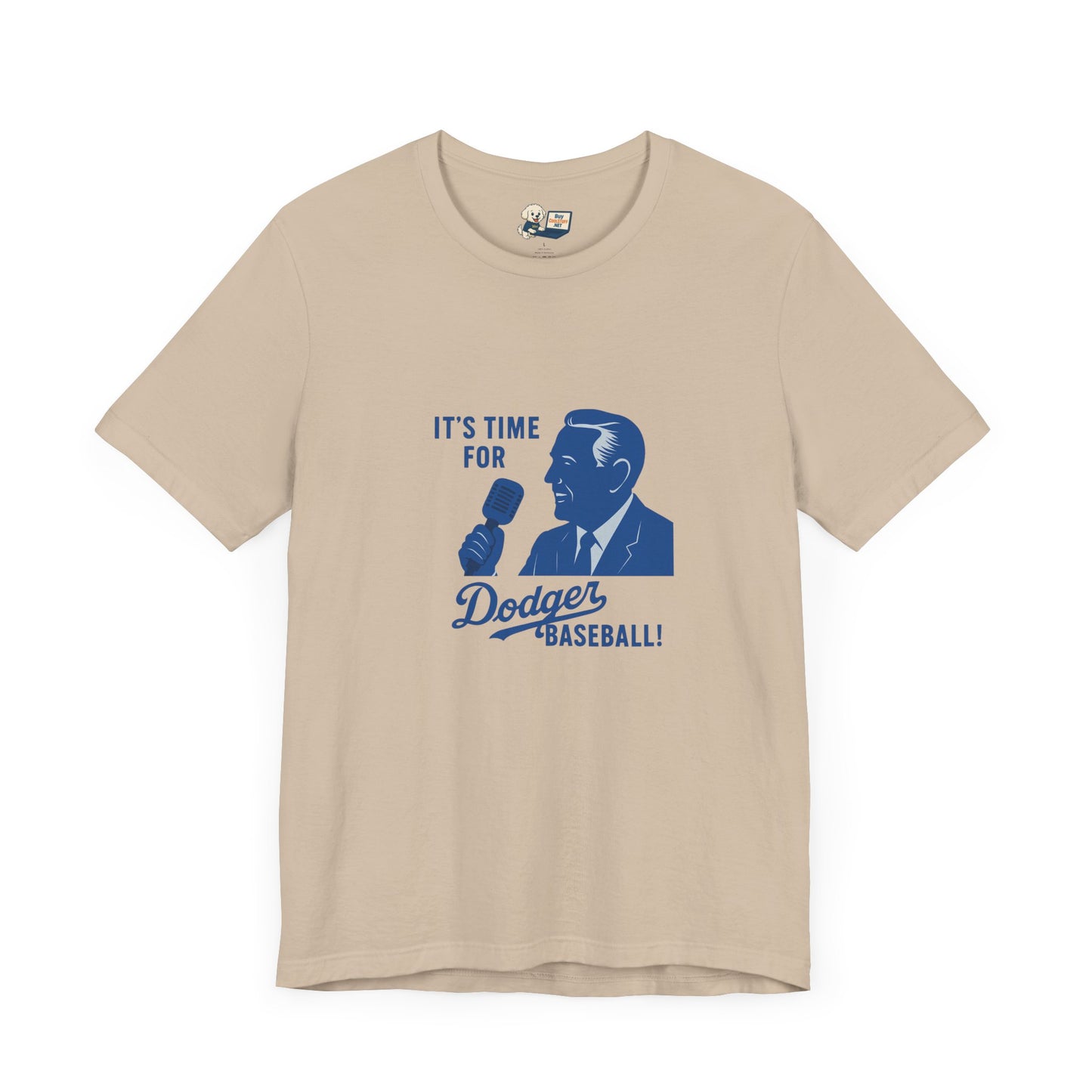 Dodgers "It's Time For Dodger Baseball"  Tee - Unisex Jersey Short Sleeve
