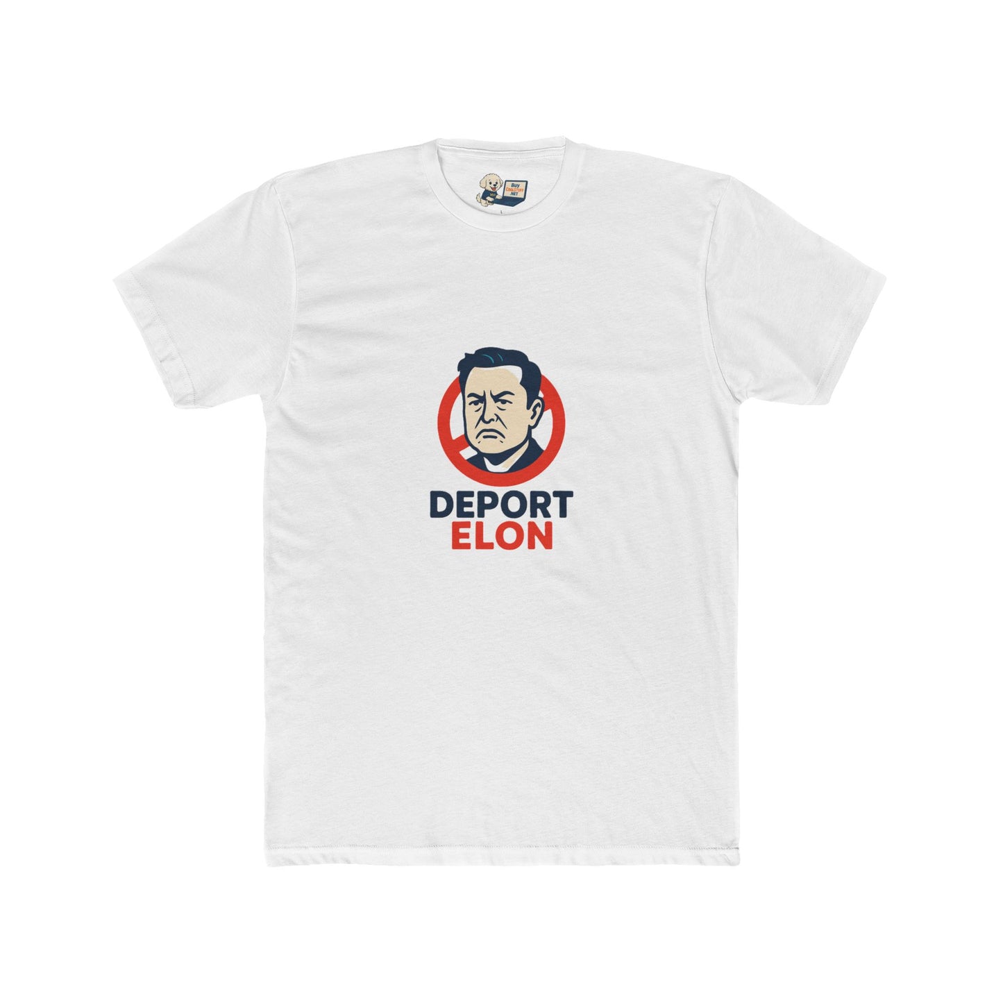 Deport Elon Unisex Cotton Crew Tee – Statement T-Shirt for Activists