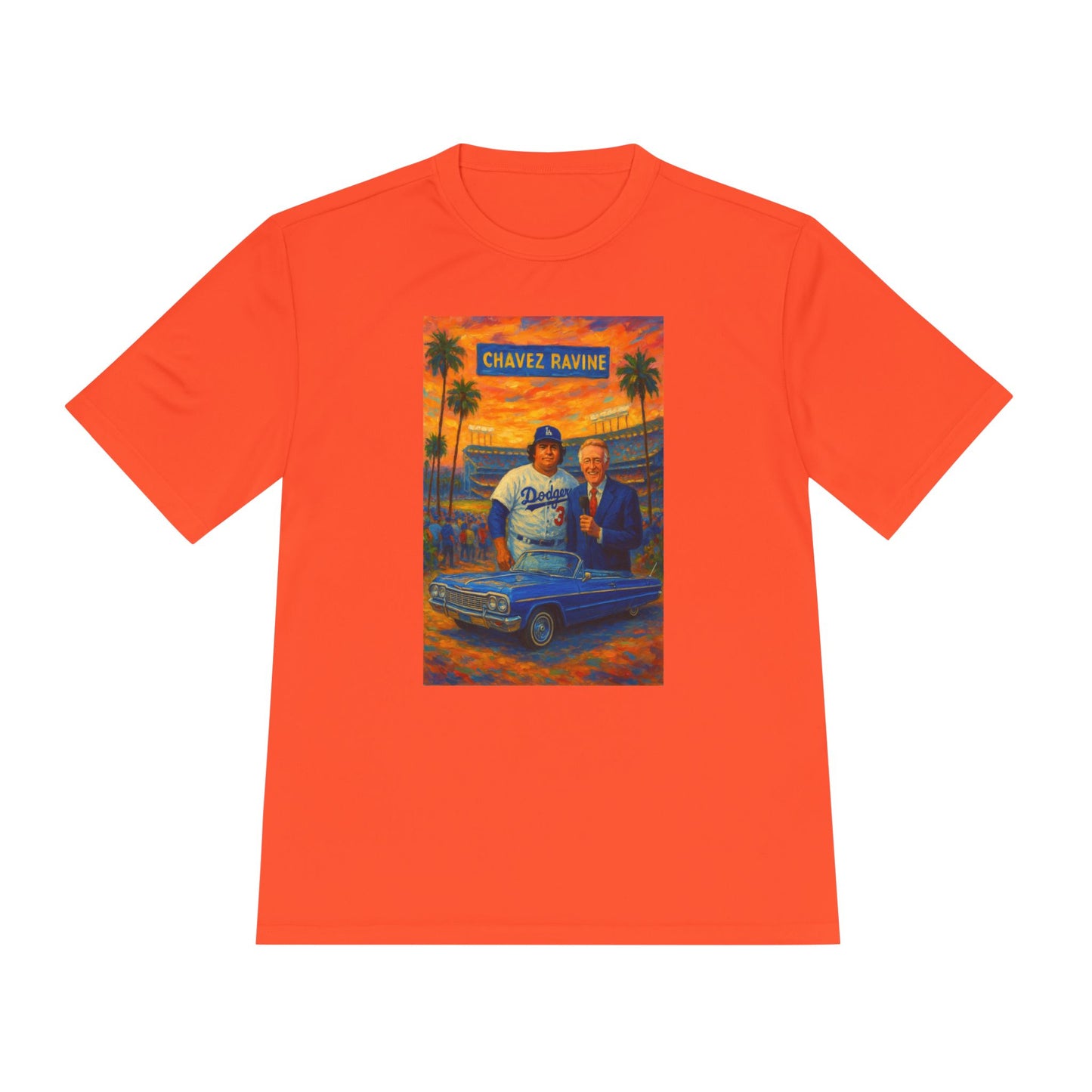 Vin Scully & Fernando Valenzuela  - Unisex Moisture Wicking Tee