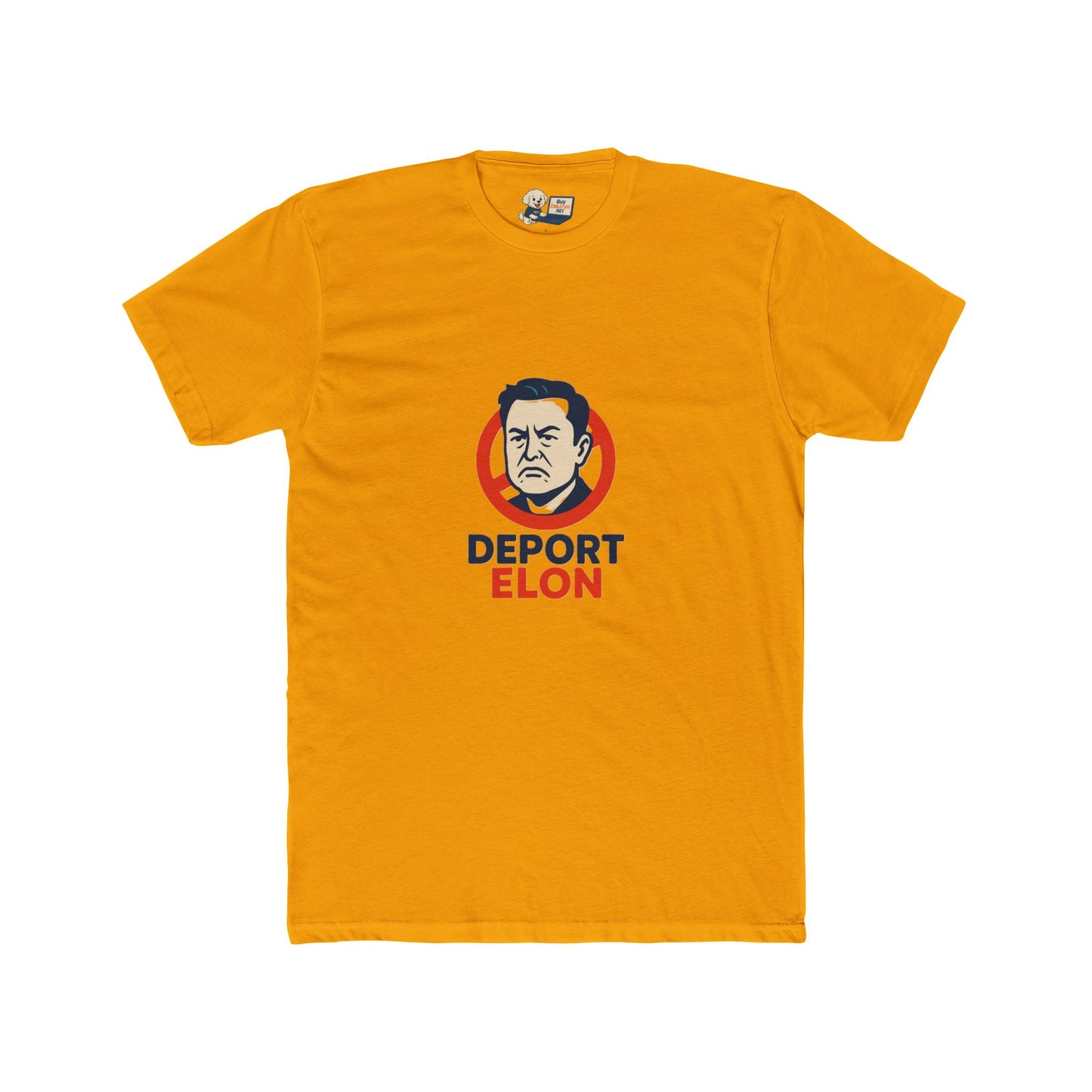 Deport Elon Unisex Cotton Crew Tee – Statement T-Shirt for Activists
