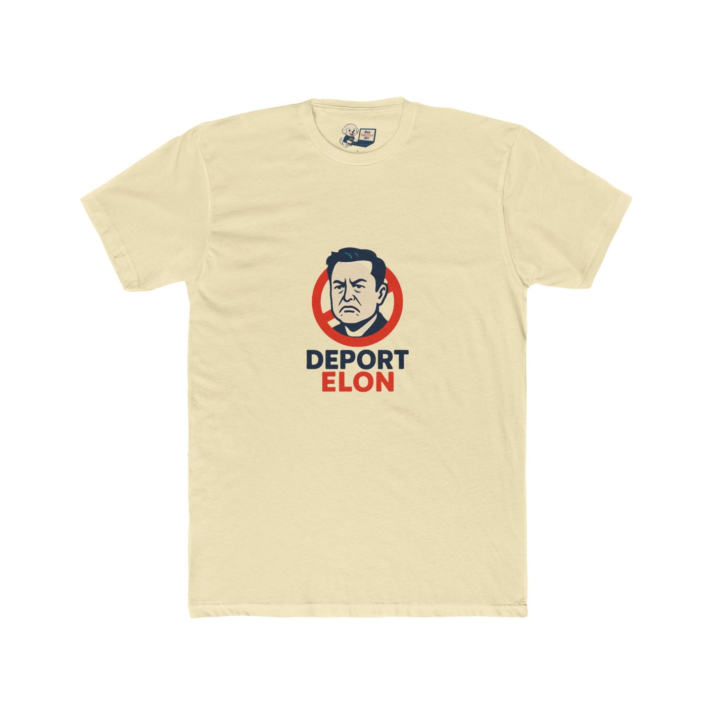 Deport Elon Unisex Cotton Crew Tee – Statement T-Shirt for Activists