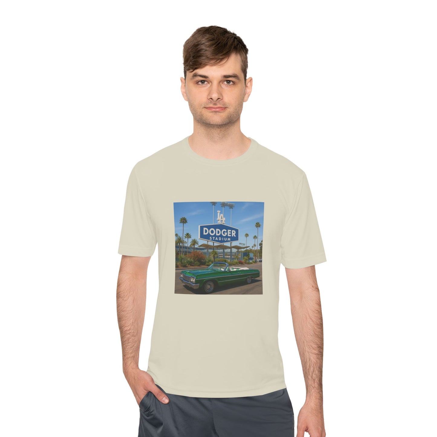 Lowrider Dodger Stadium  - Unisex Moisture Wicking Tee