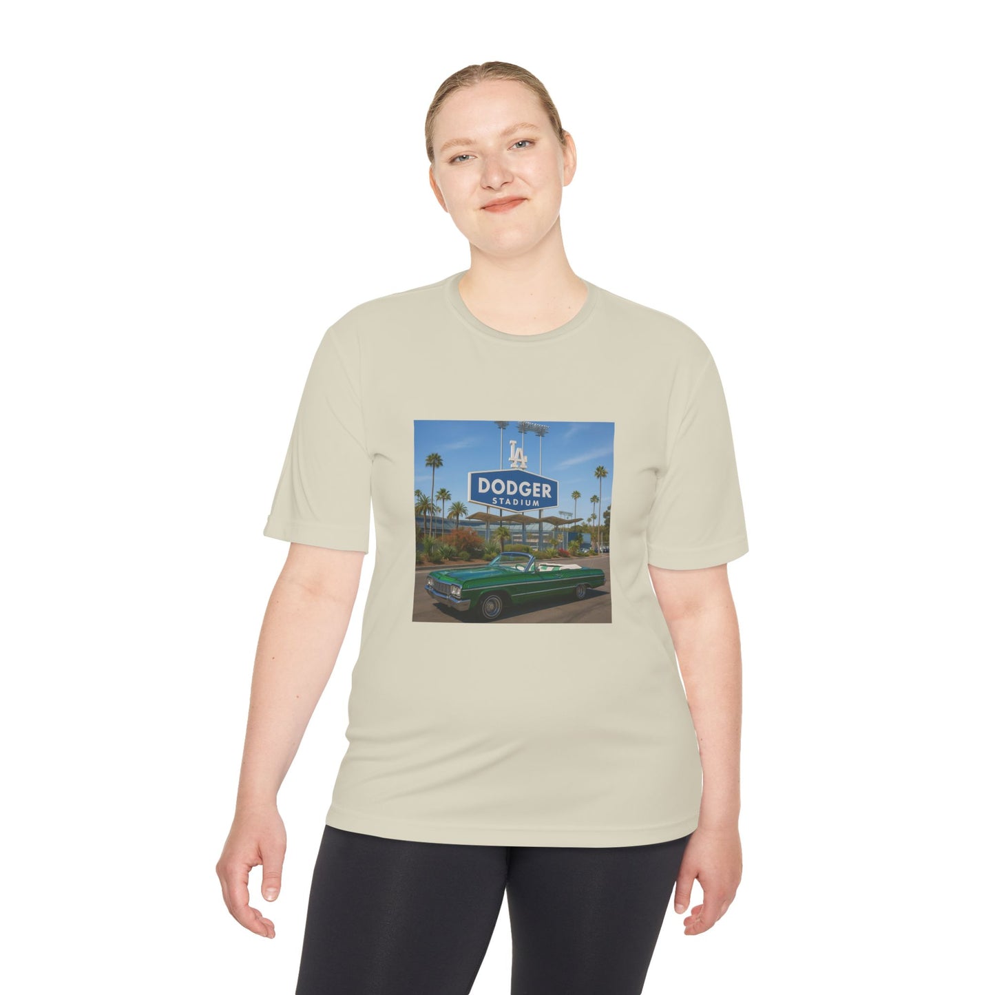 Lowrider Dodger Stadium  - Unisex Moisture Wicking Tee