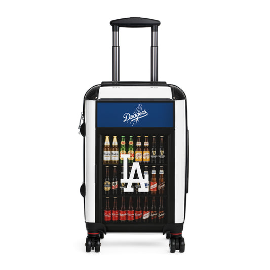 LOS ANGELES DODGERS BEER FRIDGE - CARRY ON LUGGAGE