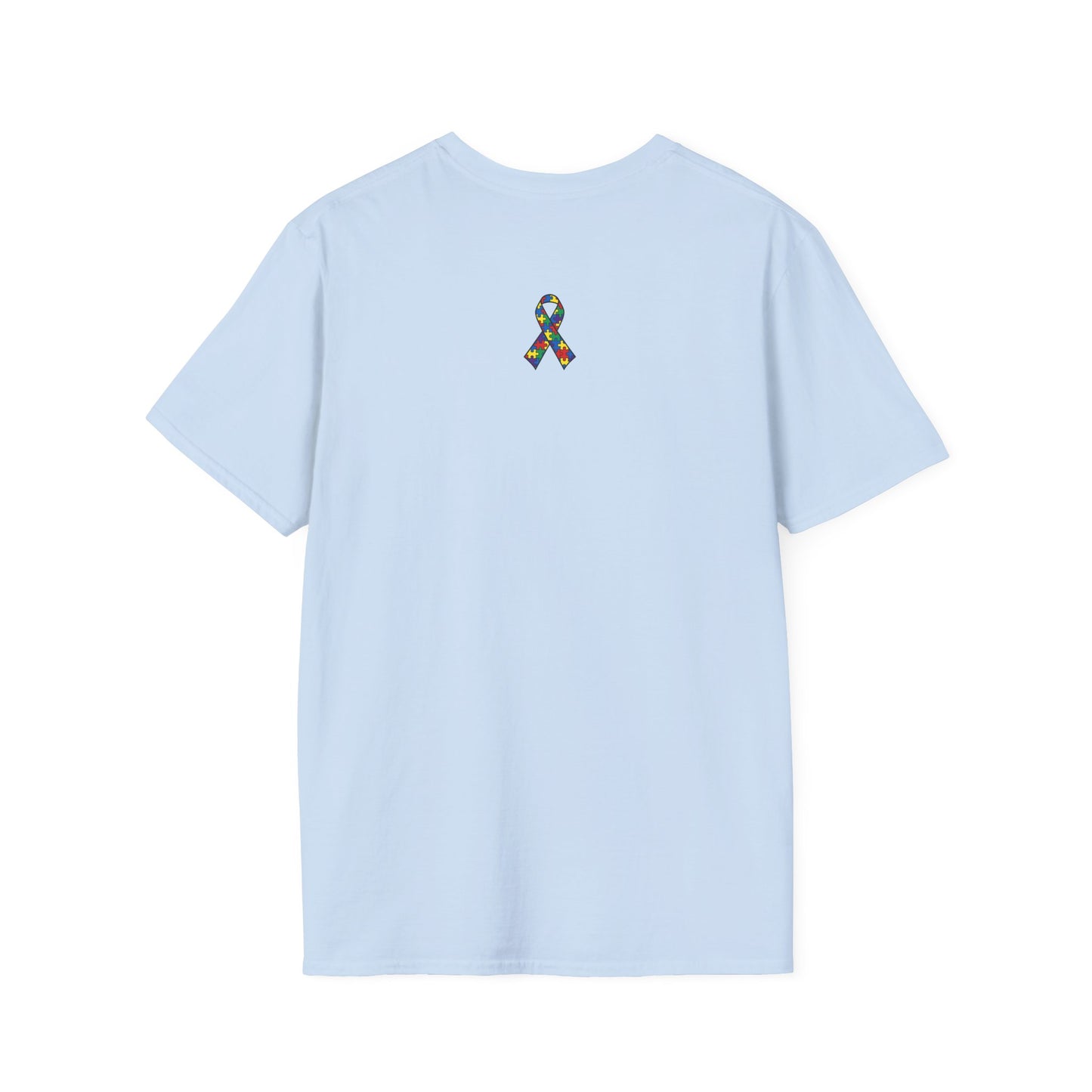Autism Awareness - "From Puzzles to Possibilities" -  Unisex Softstyle T-Shirt (Various Colors)