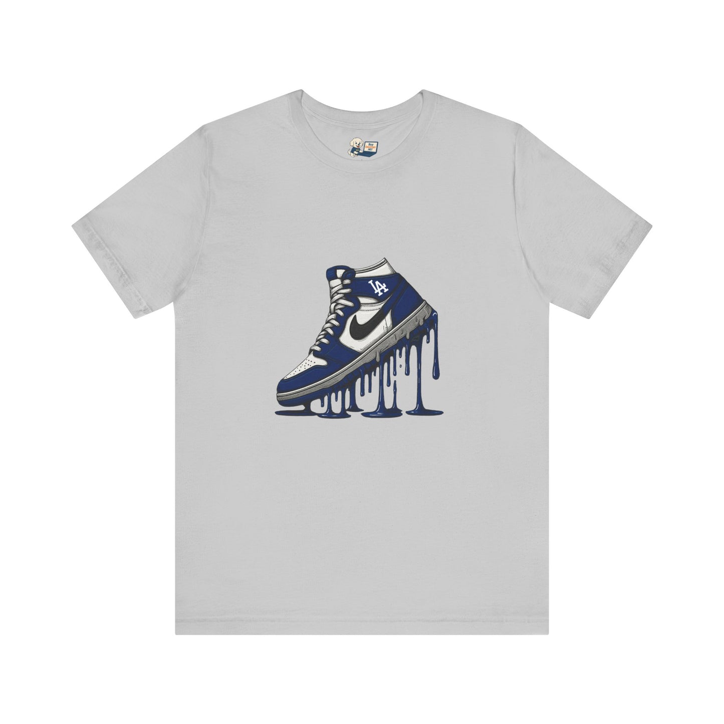 Dodgers "They Not Like Us" -Dripping Sneakers Unisex Tee - Original Design