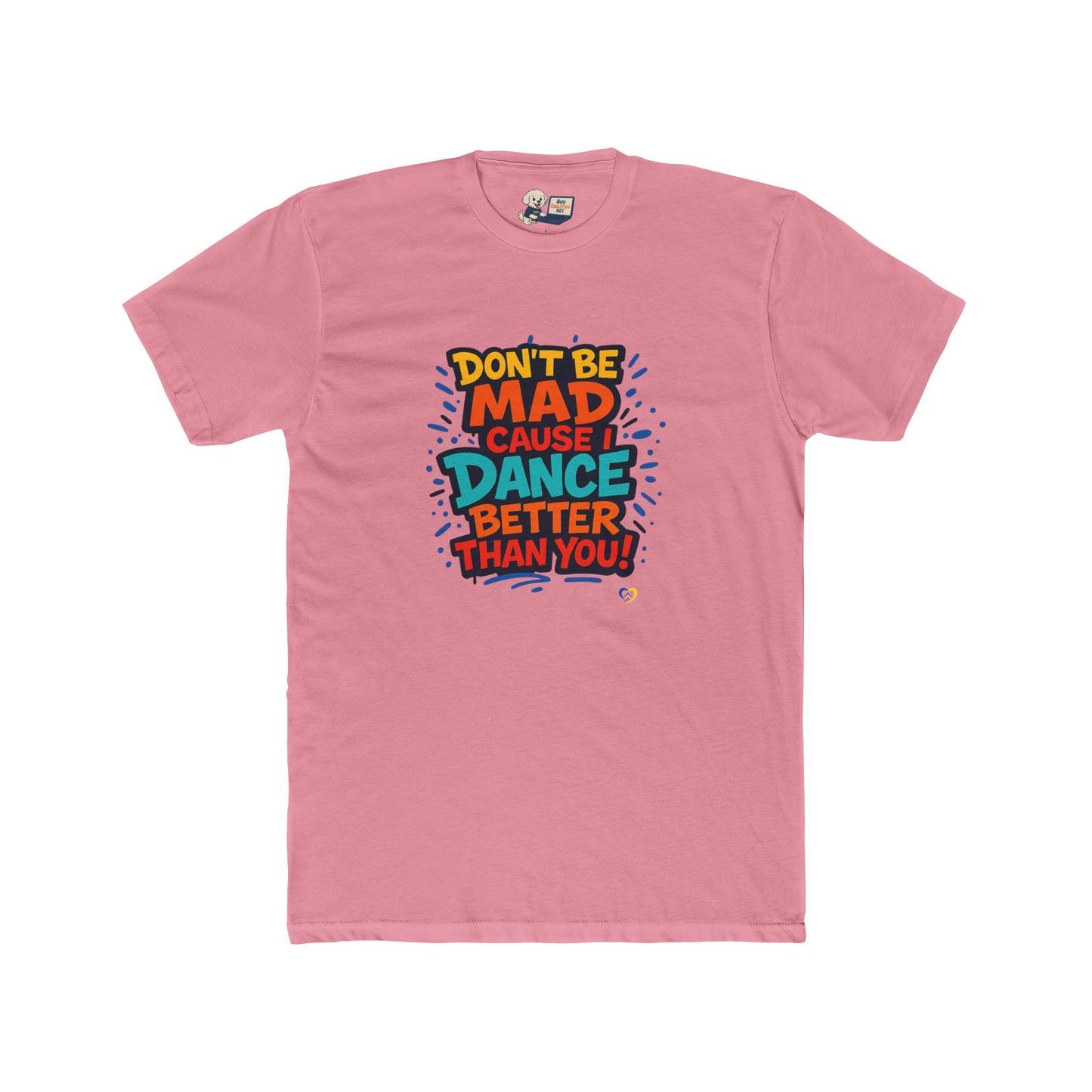 Down Syndrome Awareness "Dance" Unisex Cotton Crew Tee - Dance Graffiti Design