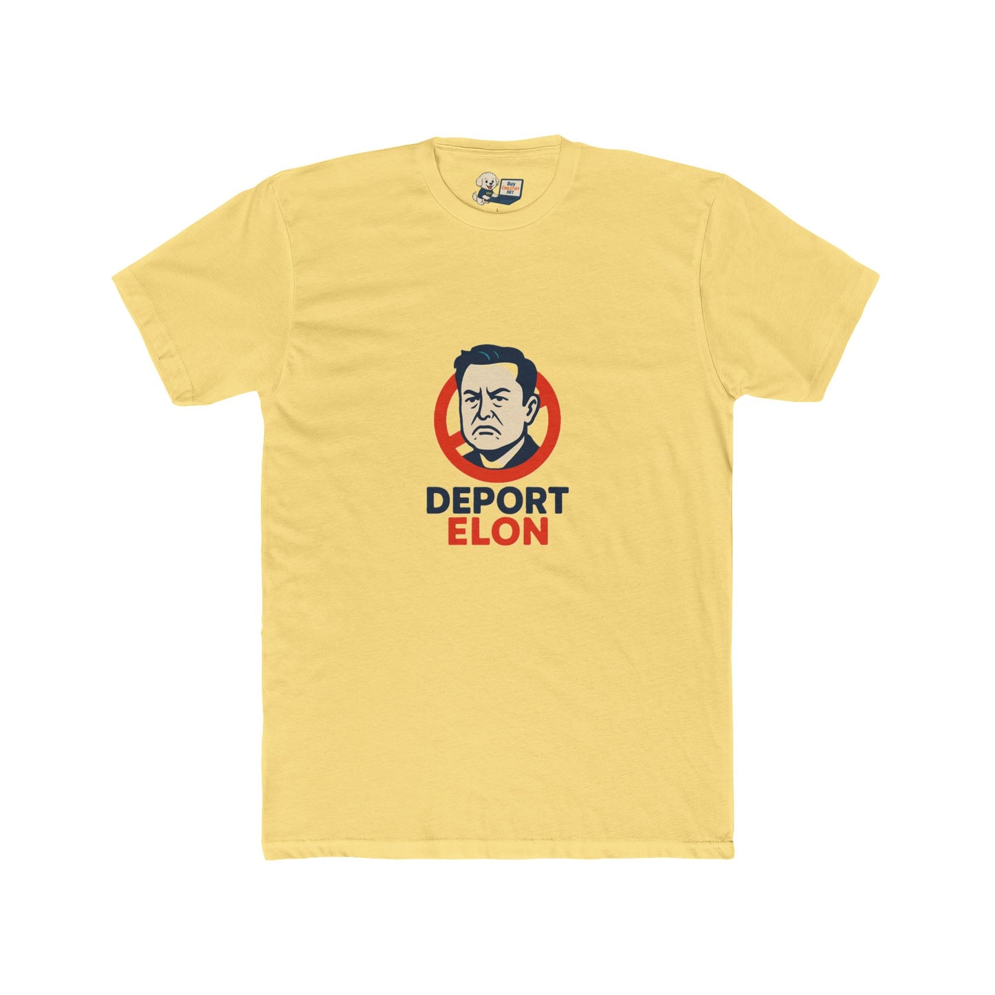 Deport Elon Unisex Cotton Crew Tee – Statement T-Shirt for Activists