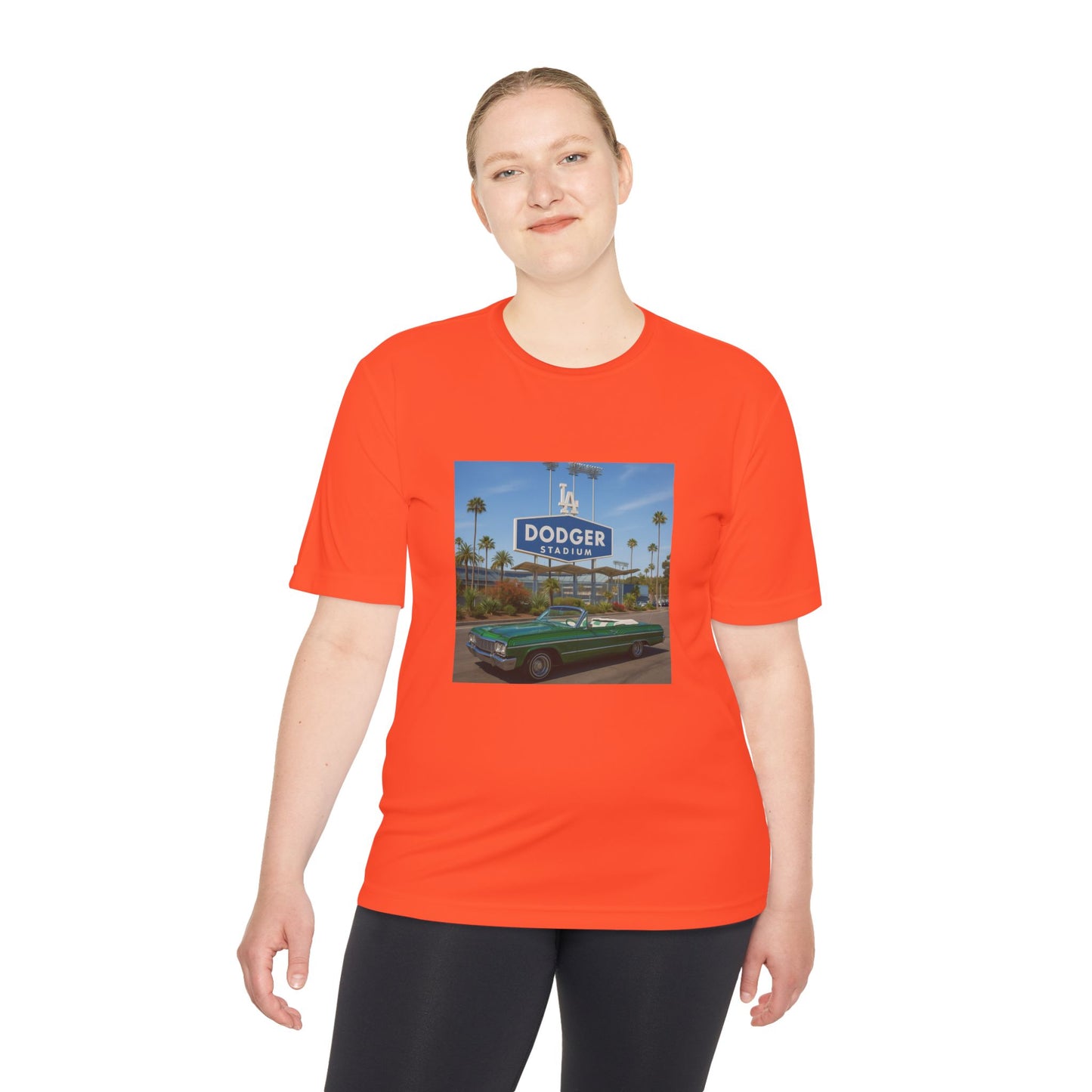 Lowrider Dodger Stadium  - Unisex Moisture Wicking Tee