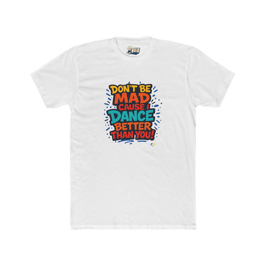 Down Syndrome Awareness "Dance" Unisex Cotton Crew Tee - Dance Graffiti Design