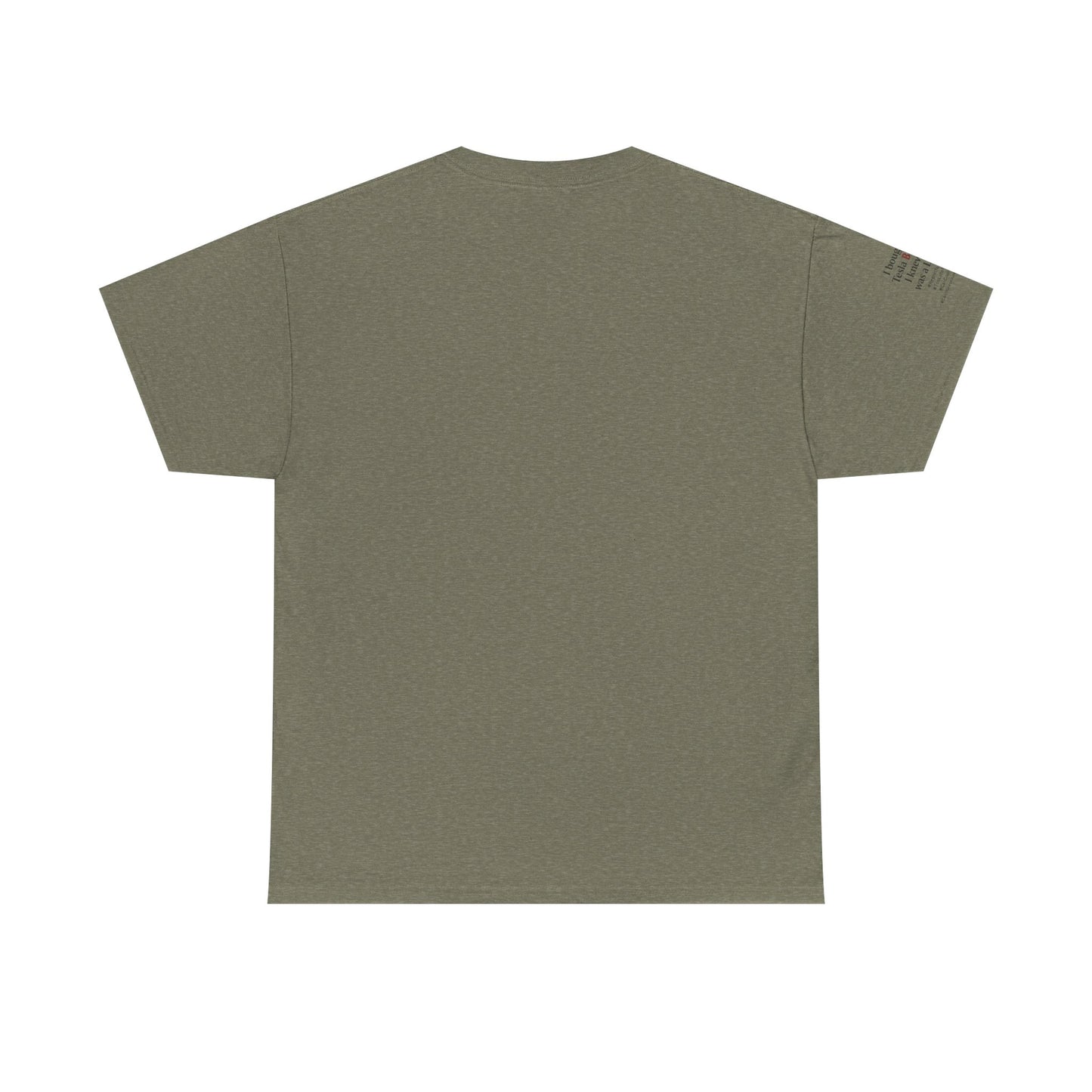 Anti-Elon Tesla Car Club- Heavy Cotton Tee - Cool Casual Wear