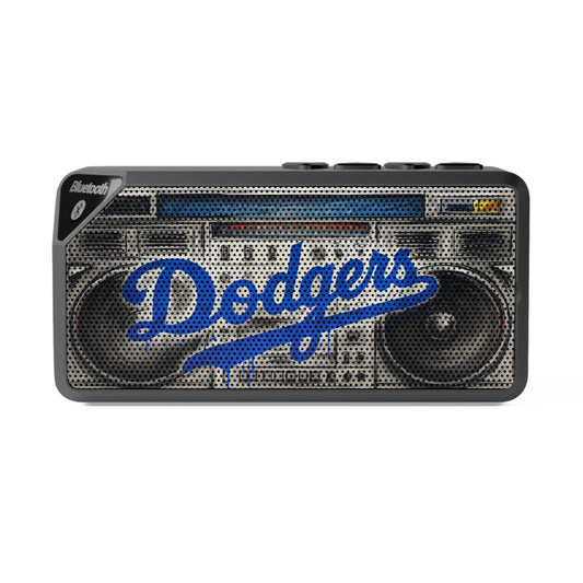 Dodgers 1980's Boom Box Bluetooth Speaker