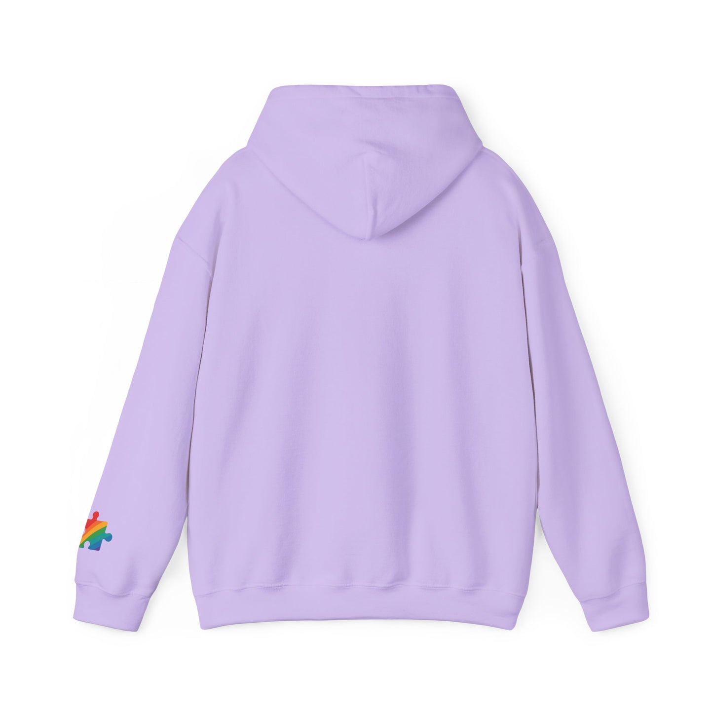 Autism Awareness - Unisex Hooded Sweatshirt - Colorful Ribbon Design