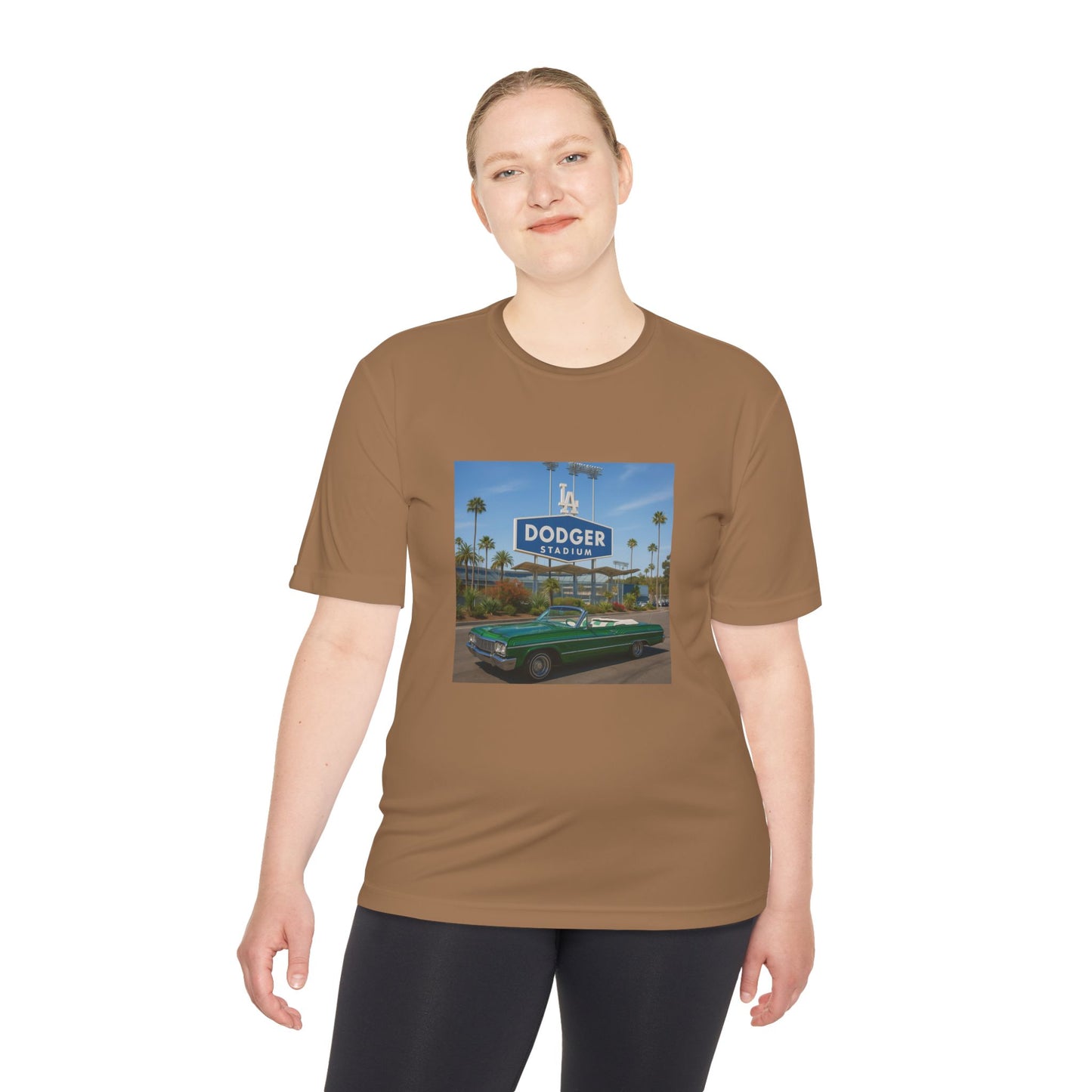 Lowrider Dodger Stadium  - Unisex Moisture Wicking Tee