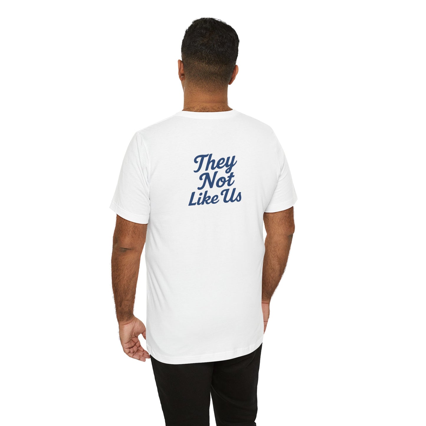 Dodgers "They Not Like Us" -Dripping Sneakers Unisex Tee - Original Design