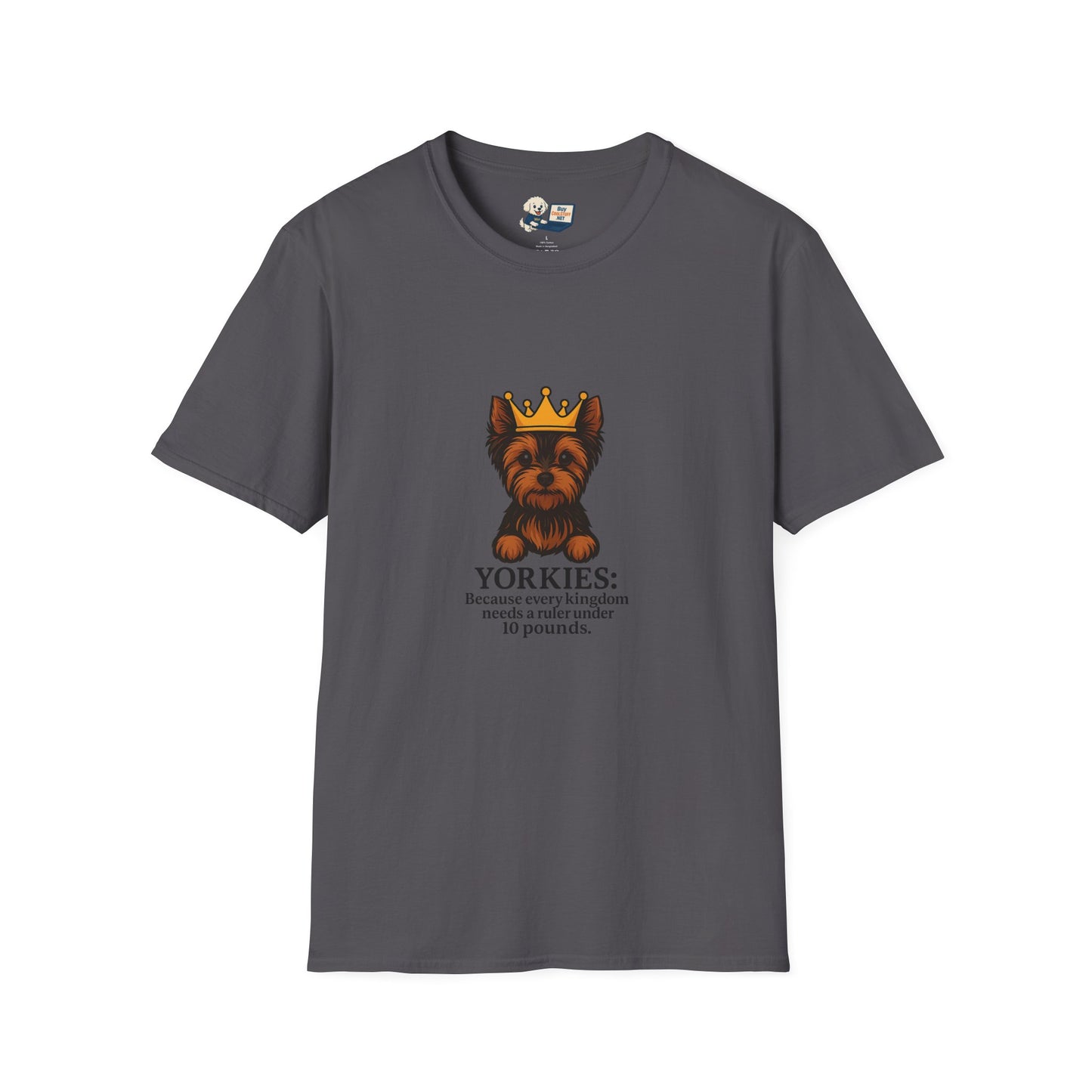 Yorkie Unisex Softstyle T-Shirt – Perfect Gift for Dog Lovers!