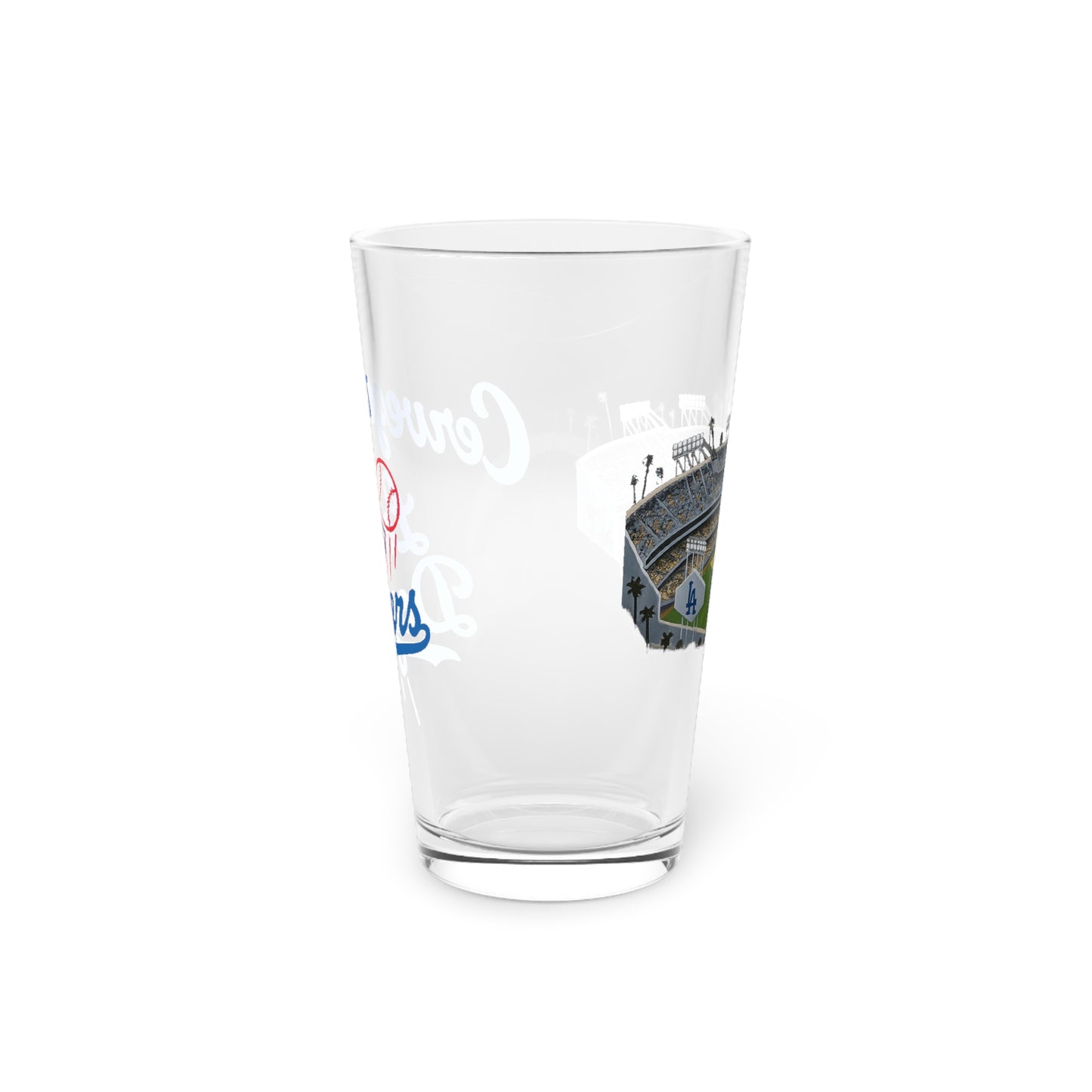 Cerveza Los Doyers Pint Glass, 16oz - Dodger Stadium