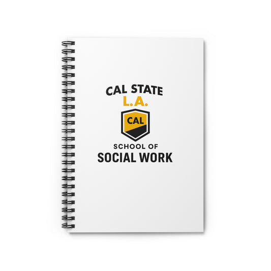 Cal State LA School of Social Work Spiral Notebook - Perfect for Students & Professionals