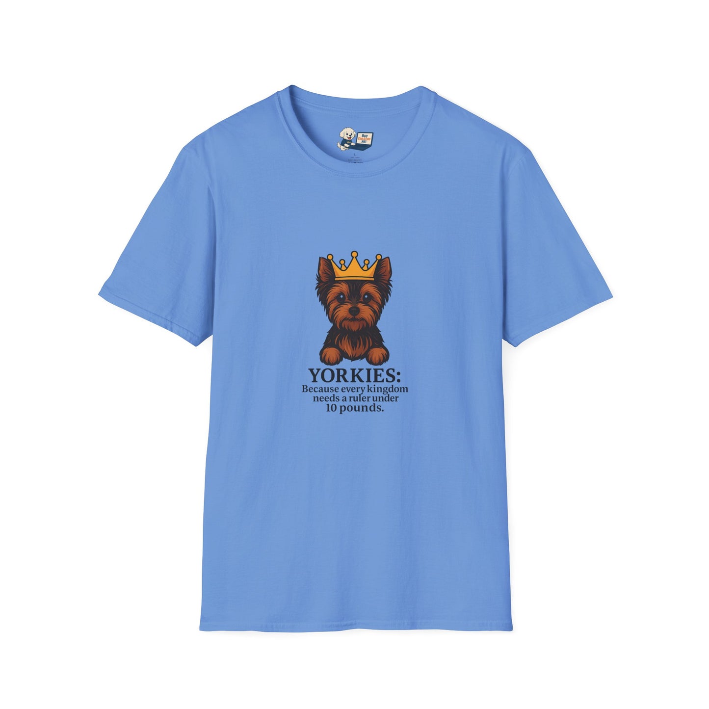 Yorkie Unisex Softstyle T-Shirt – Perfect Gift for Dog Lovers!