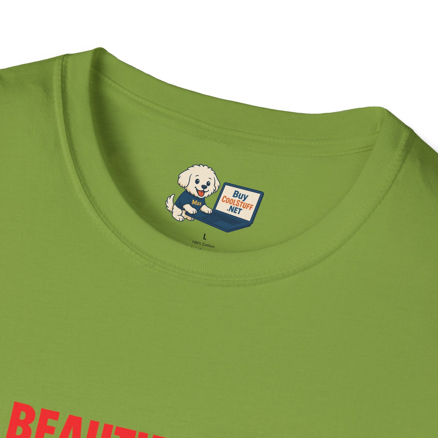 Autism Awareness - "Rainbow Puzzle Piece Butterfly" - Unisex Softstyle T-Shirt (Various Colors)