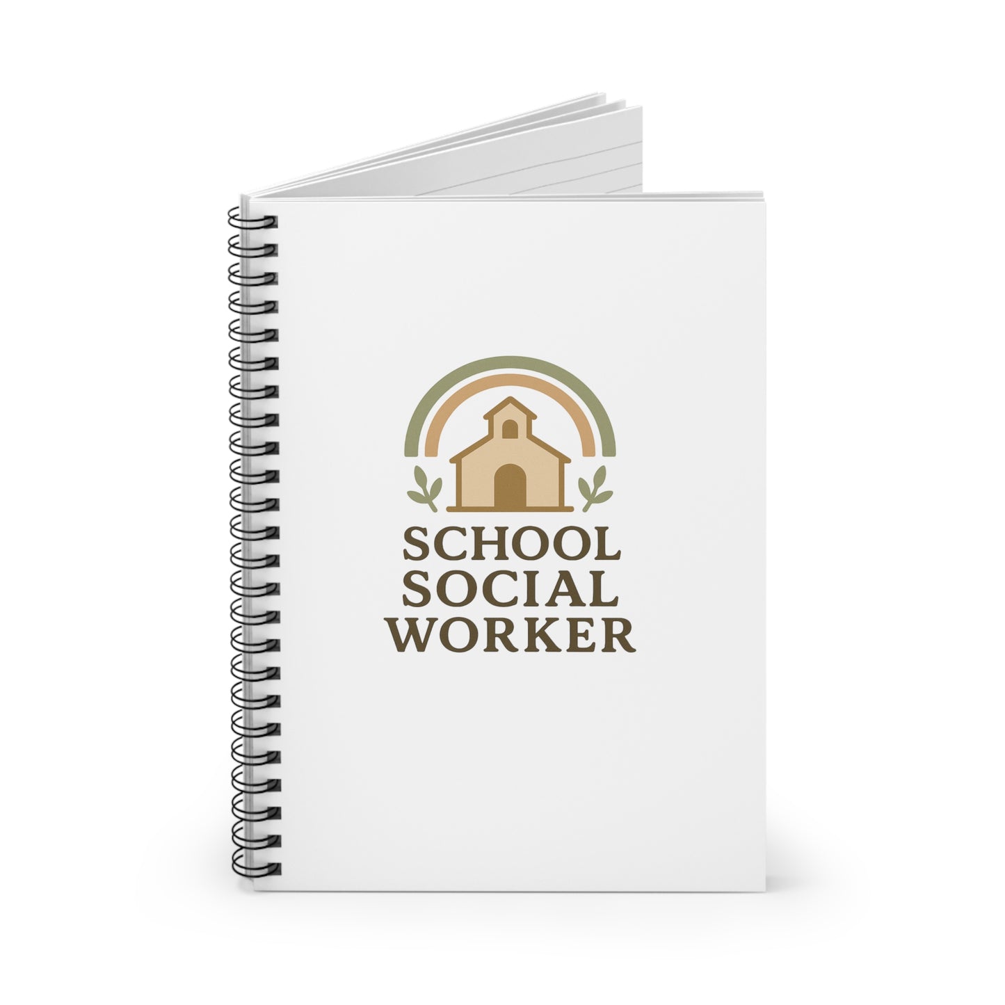 School Social Work Spiral Notebook - Perfect for Students & Professionals