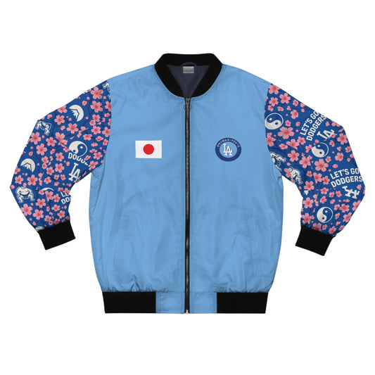 Dodgers - Japanese Players - Bomber Jacket - Blue