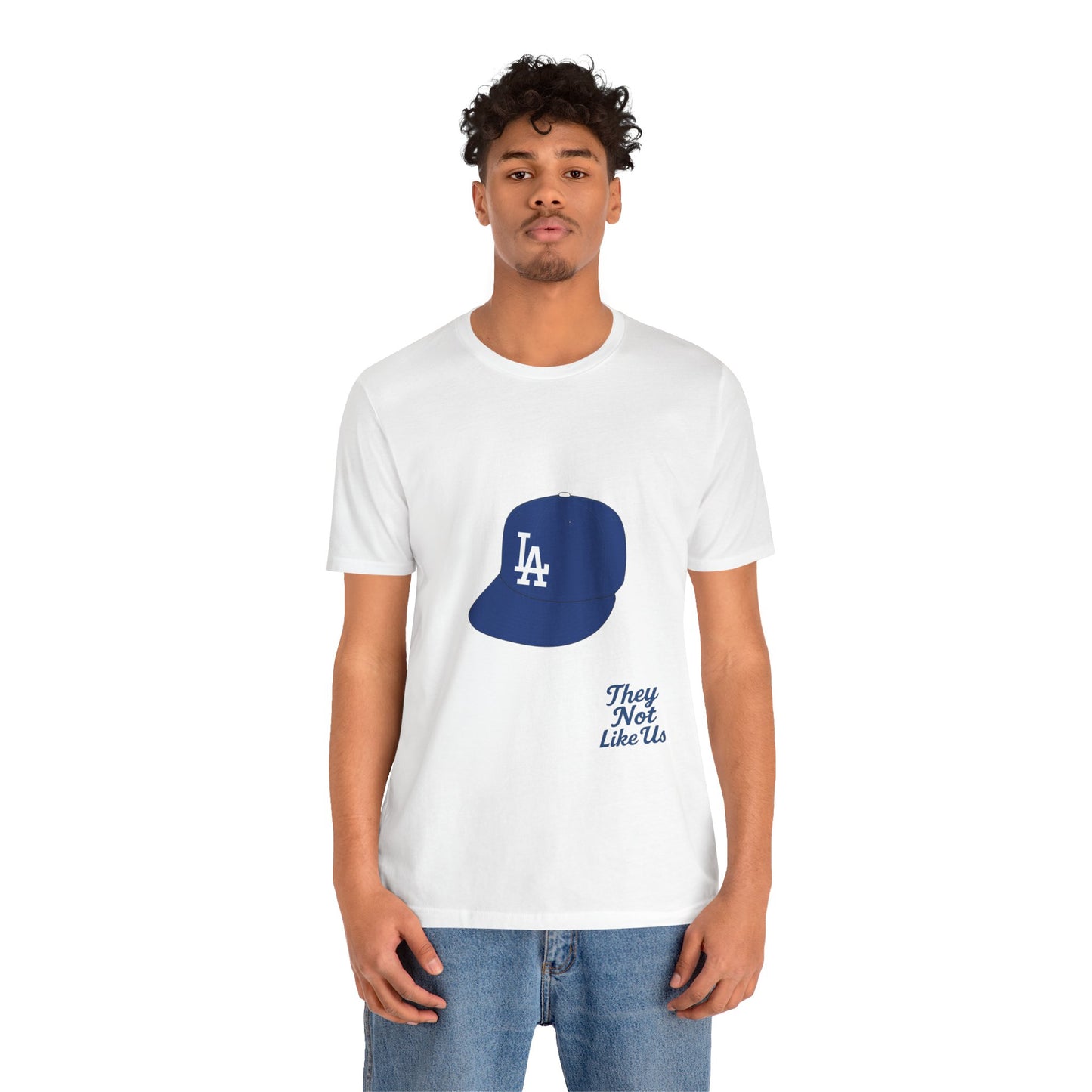 "Dodger Hat"  Dodgers Tee - Unisex Jersey Short Sleeve