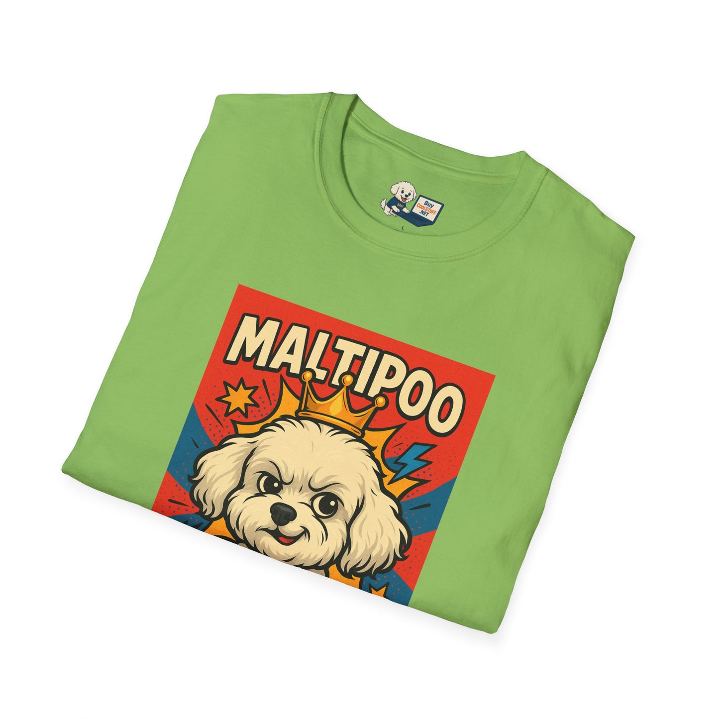 Maltipoo Lovebug Unisex Softstyle T-Shirt – Perfect Gift for Dog Lovers!