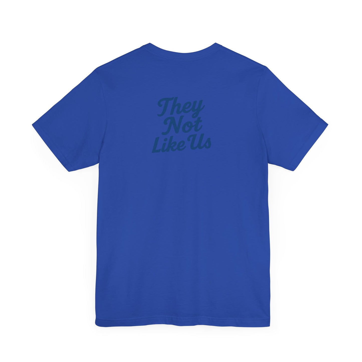 Dodgers "They Not Like Us" -Dripping Sneakers Unisex Tee - Original Design