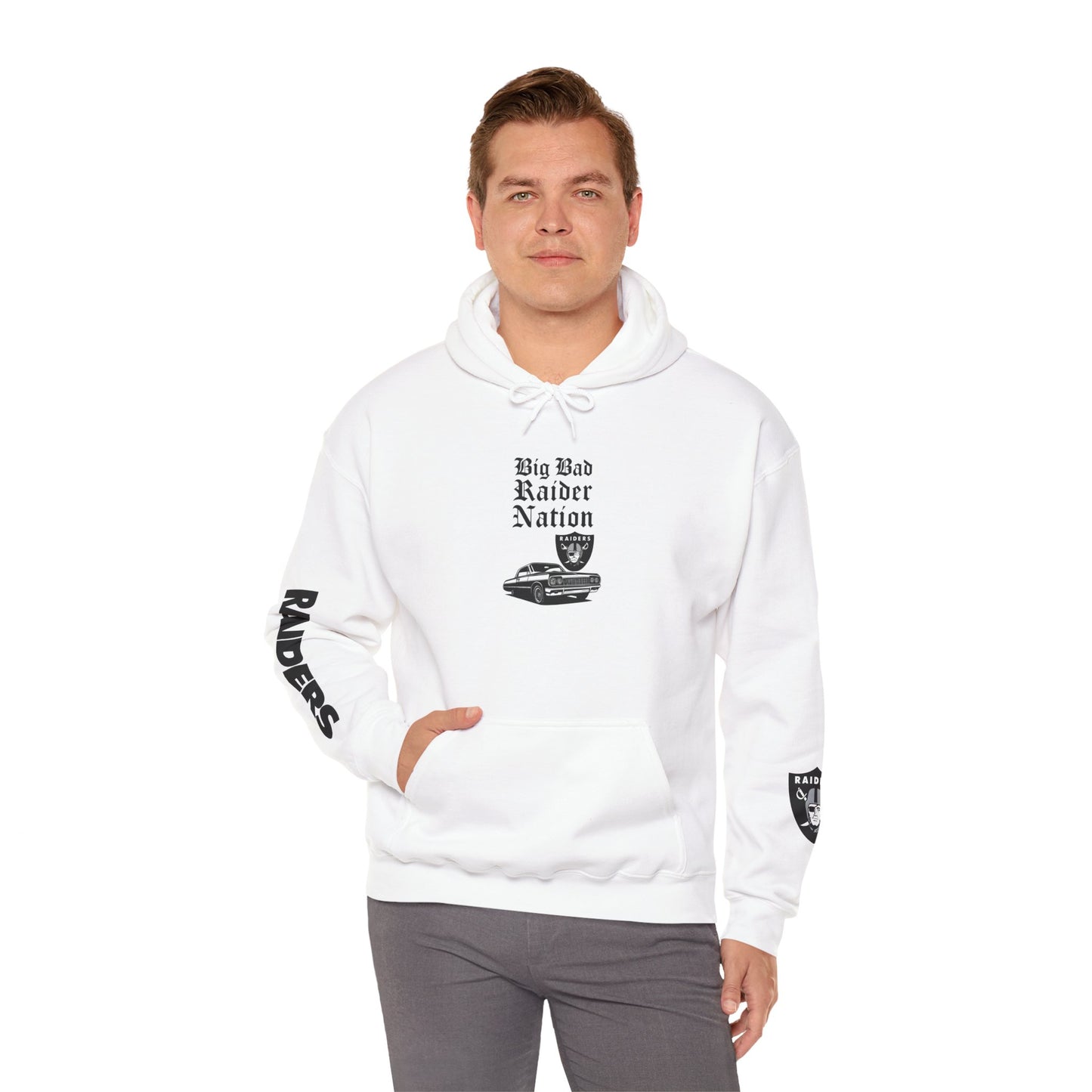 Unisex Heavy Blend™ Raider Nation Hoodie - Big Bad Design
