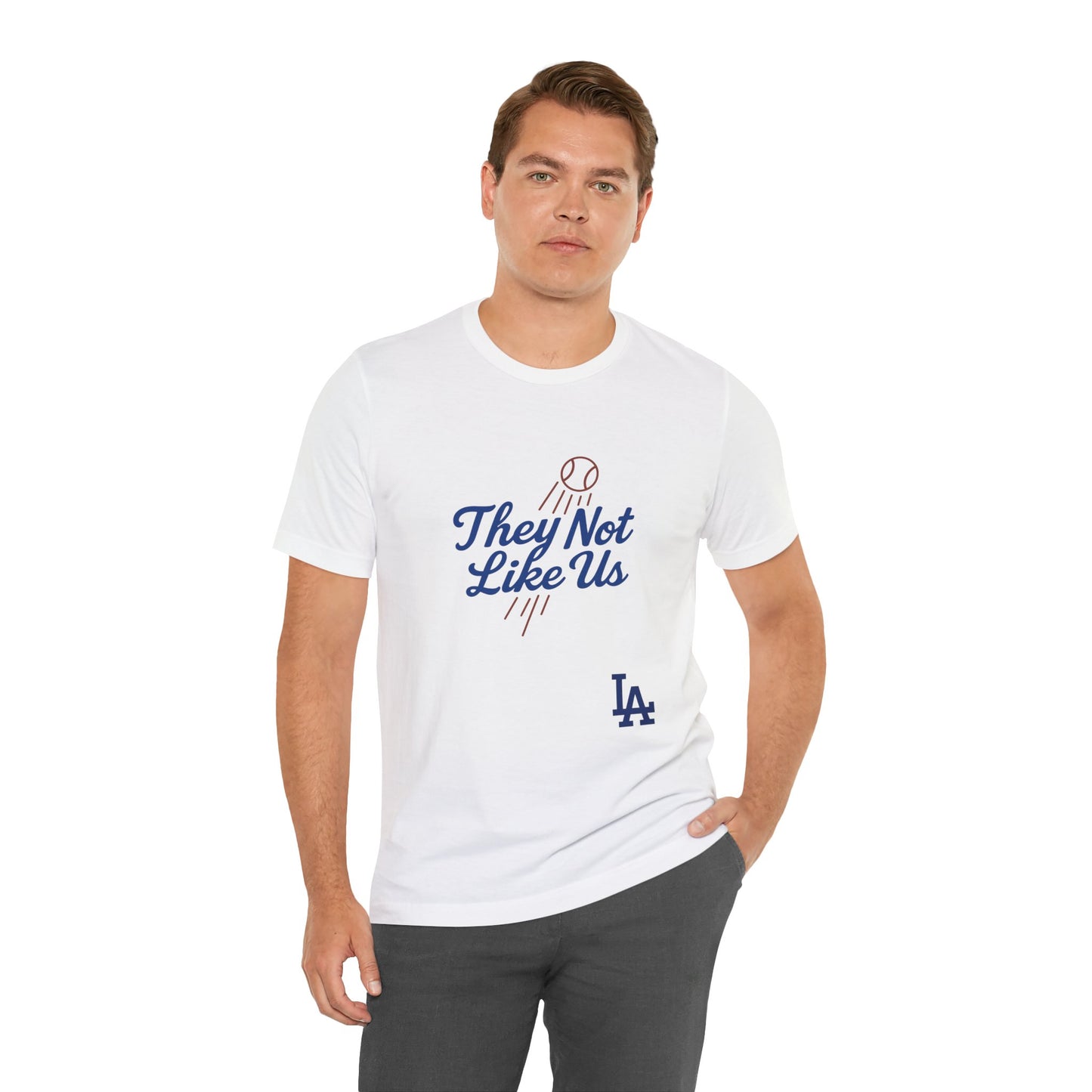 "They Not Like Us & Twisted Fingers"  Unisex Dodgers Tee - Original Design