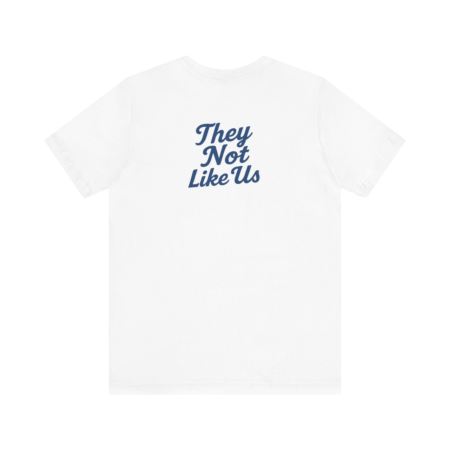 Dodgers "They Not Like Us" -Dripping Sneakers Unisex Tee - Original Design
