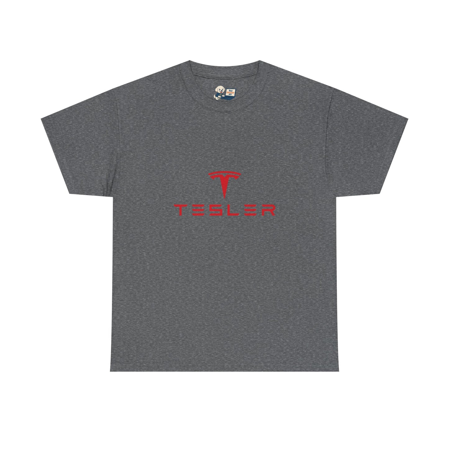 I Love Tesler - Heavy Cotton Tee - Cool Casual Wear