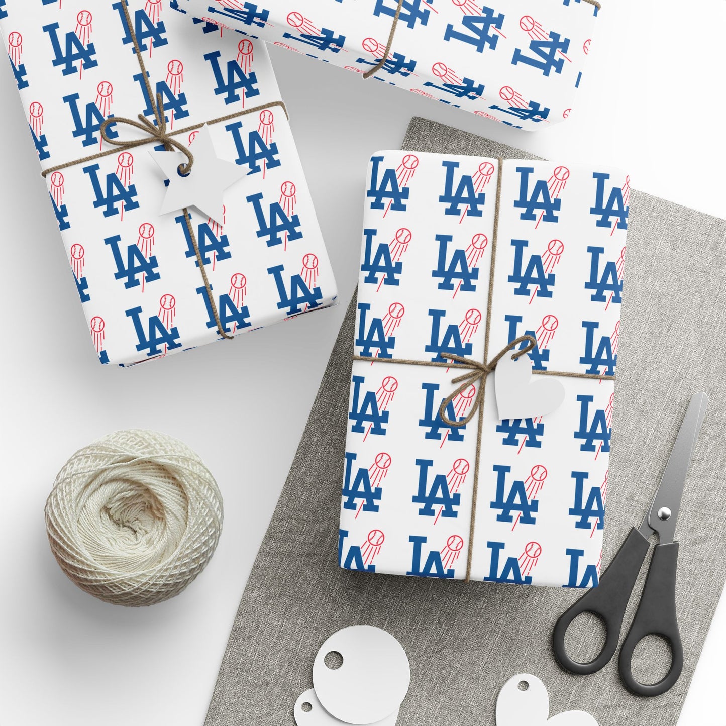 L.A. Logo Dodgers Wrapping Paper