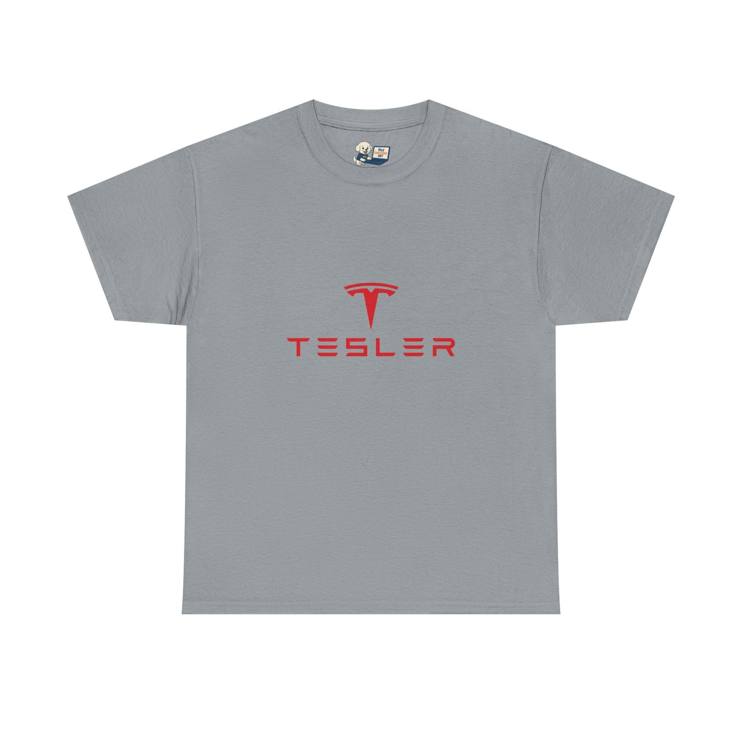 I Love Tesler - Heavy Cotton Tee - Cool Casual Wear