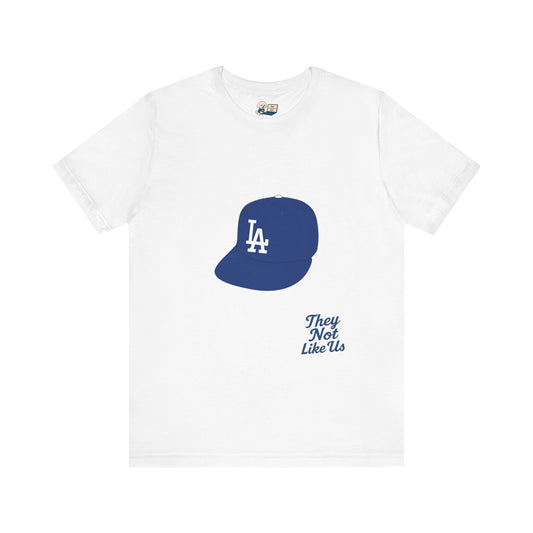 "Dodger Hat"  Dodgers Tee - Unisex Jersey Short Sleeve