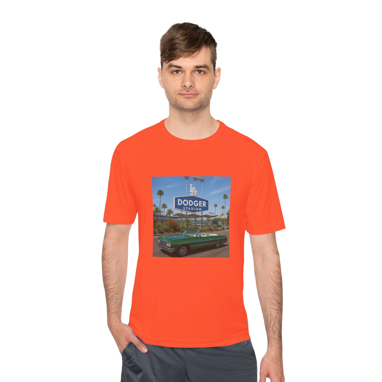 Lowrider Dodger Stadium  - Unisex Moisture Wicking Tee