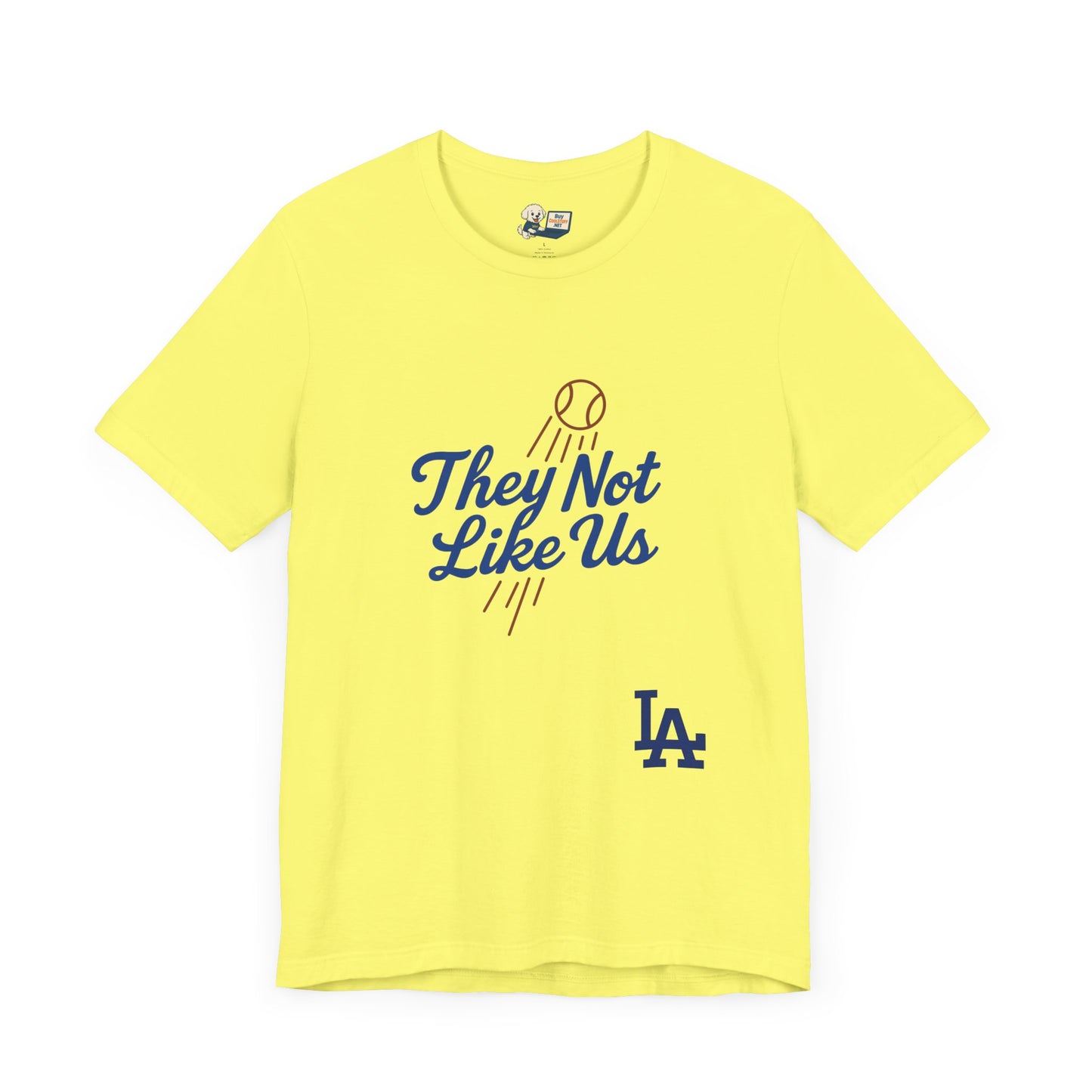 "They Not Like Us & Twisted Fingers"  Unisex Dodgers Tee - Original Design