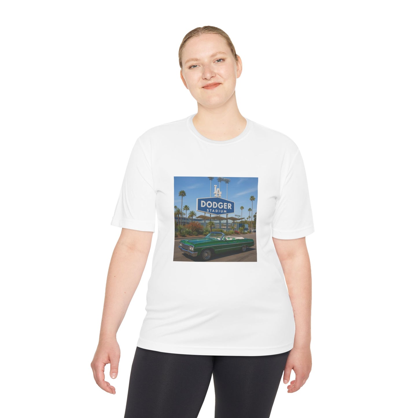 Lowrider Dodger Stadium  - Unisex Moisture Wicking Tee