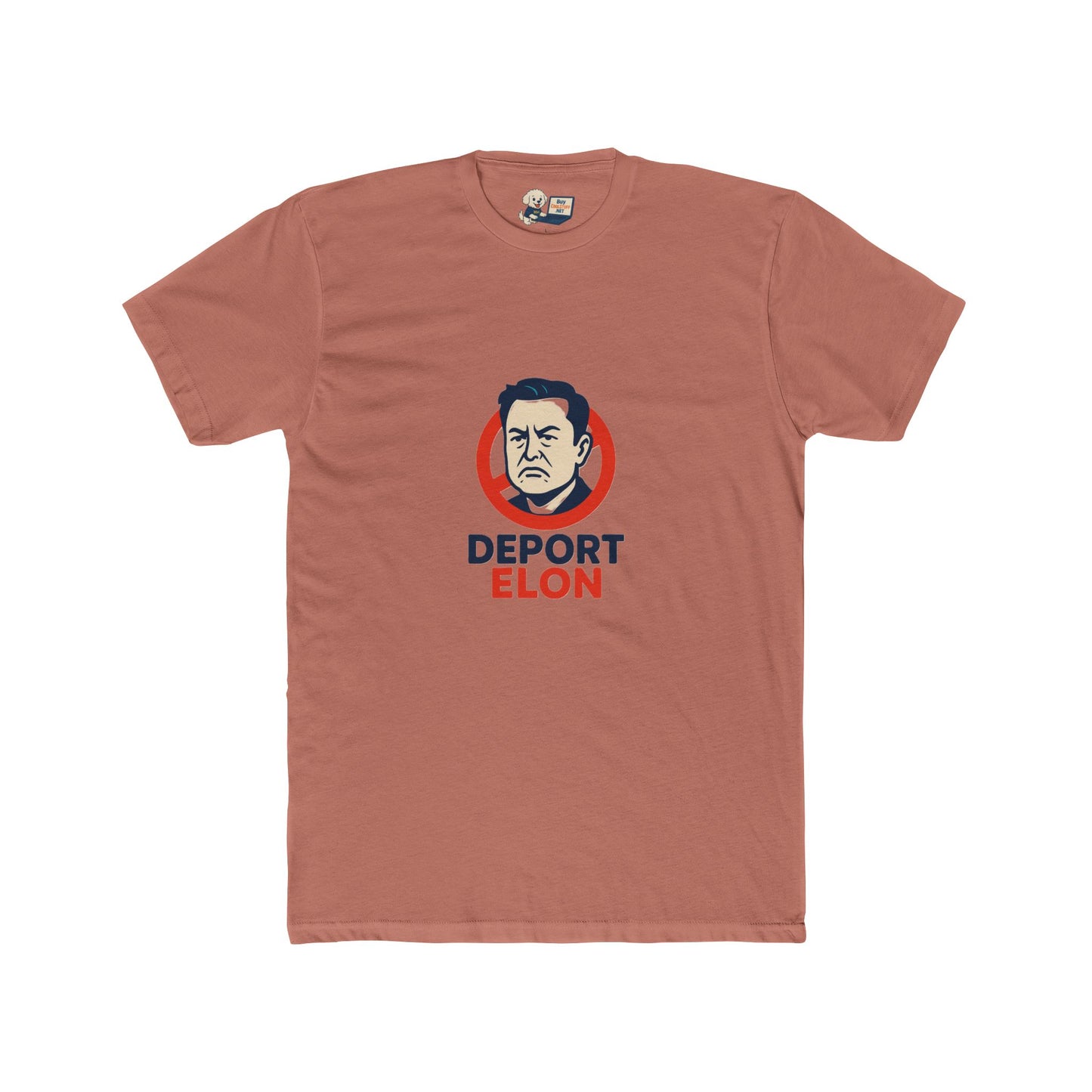 Deport Elon Unisex Cotton Crew Tee – Statement T-Shirt for Activists