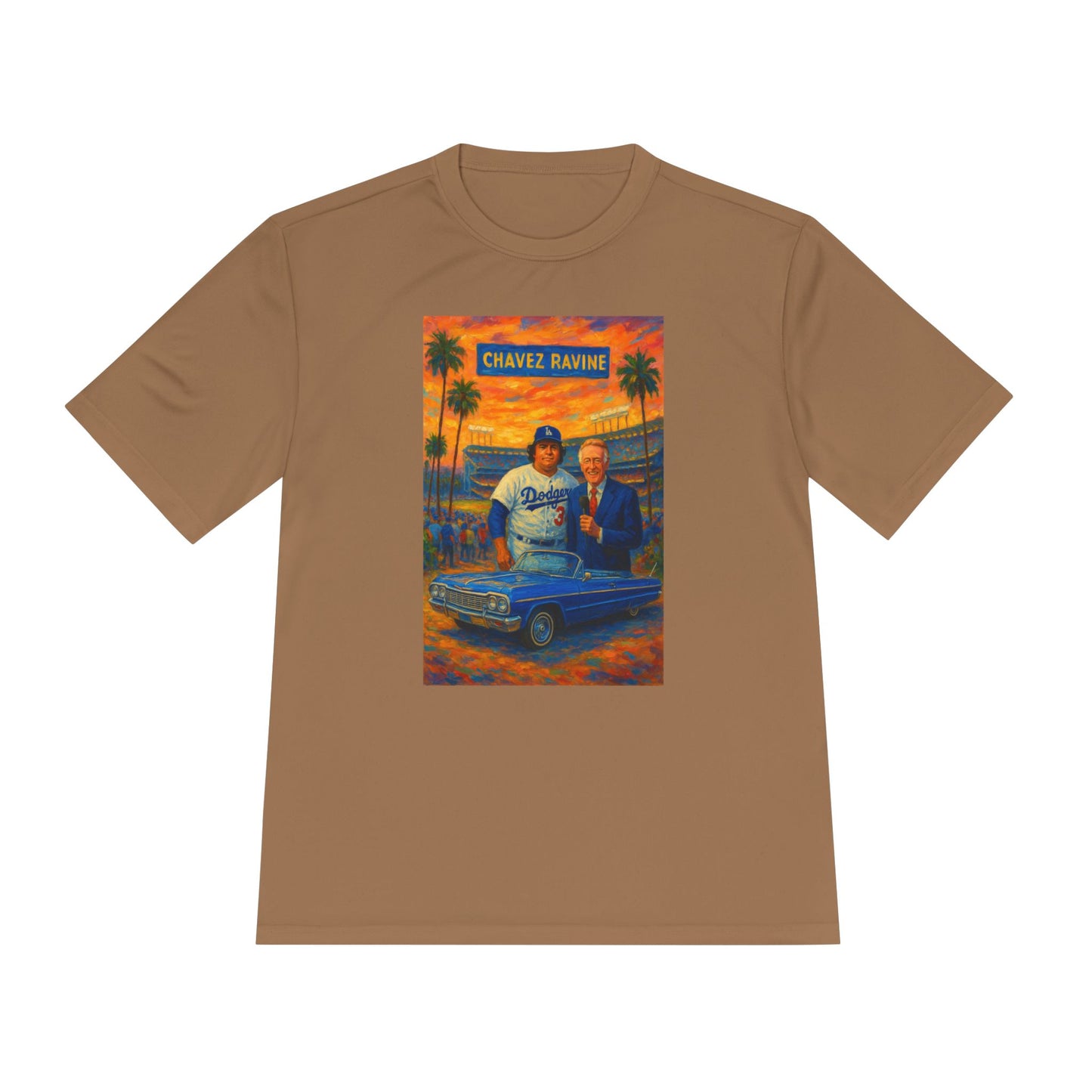 Vin Scully & Fernando Valenzuela  - Unisex Moisture Wicking Tee