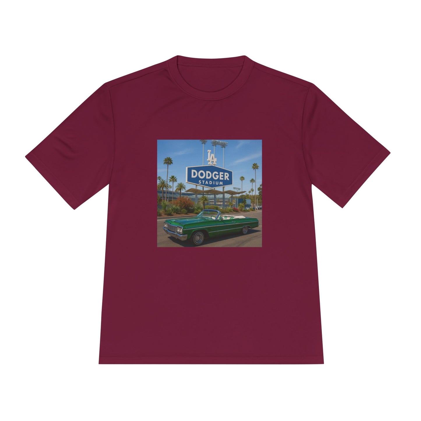 Lowrider Dodger Stadium  - Unisex Moisture Wicking Tee