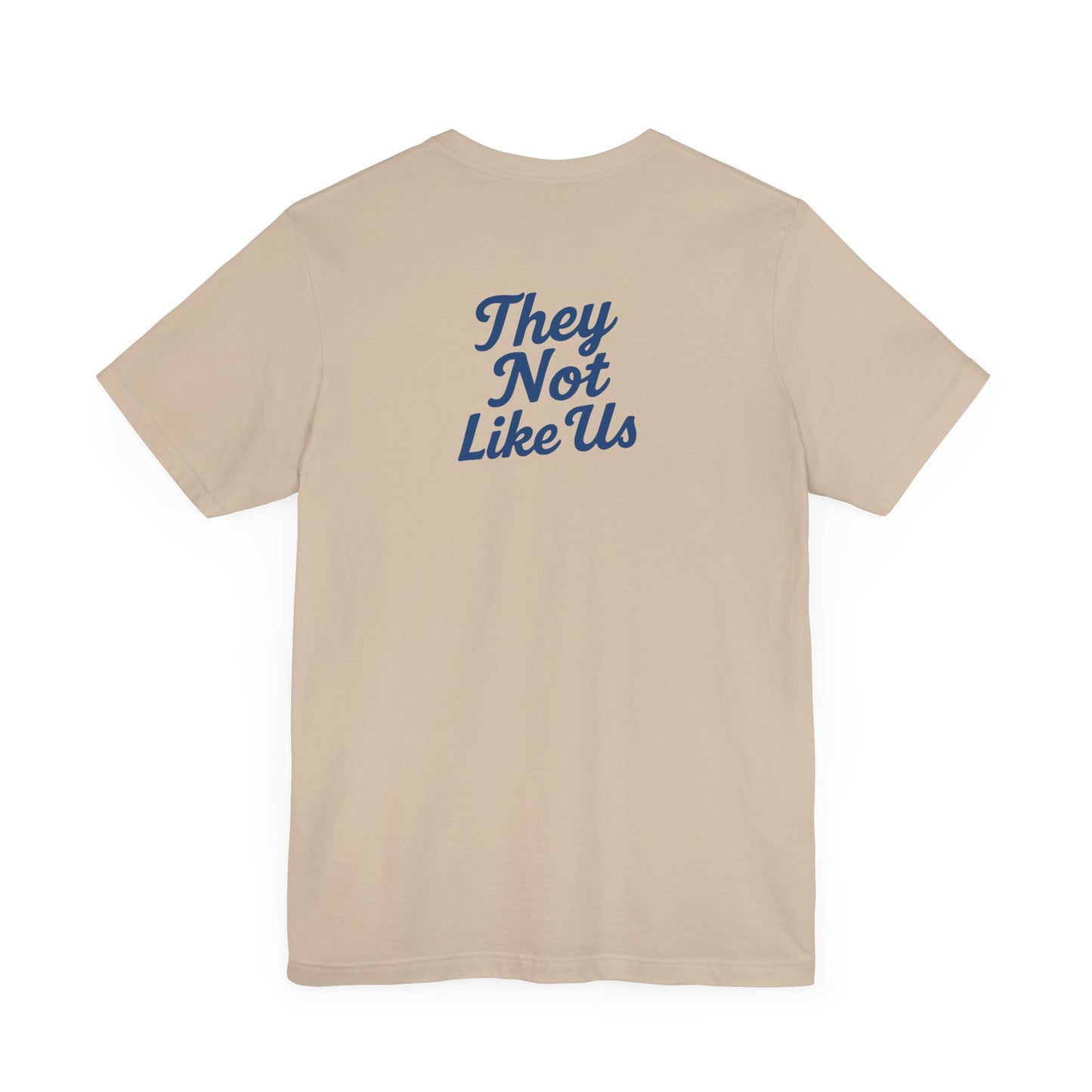 Dodgers "They Not Like Us" -Dripping Sneakers Unisex Tee - Original Design
