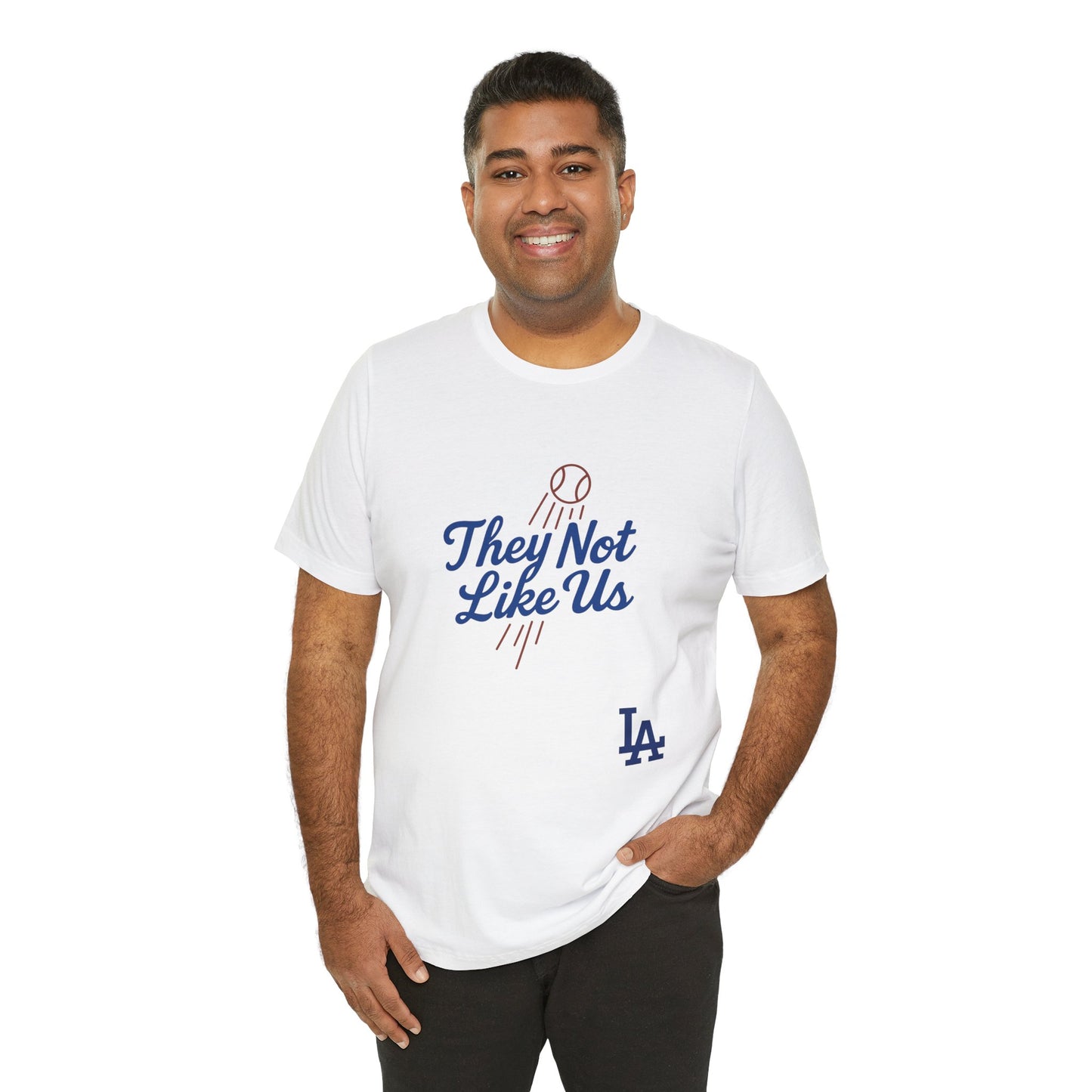"They Not Like Us & Twisted Fingers"  Unisex Dodgers Tee - Original Design