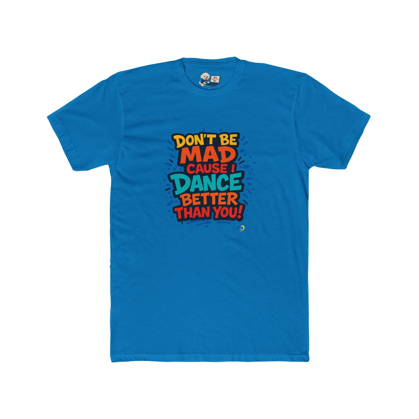 Down Syndrome Awareness "Dance" Unisex Cotton Crew Tee - Dance Graffiti Design