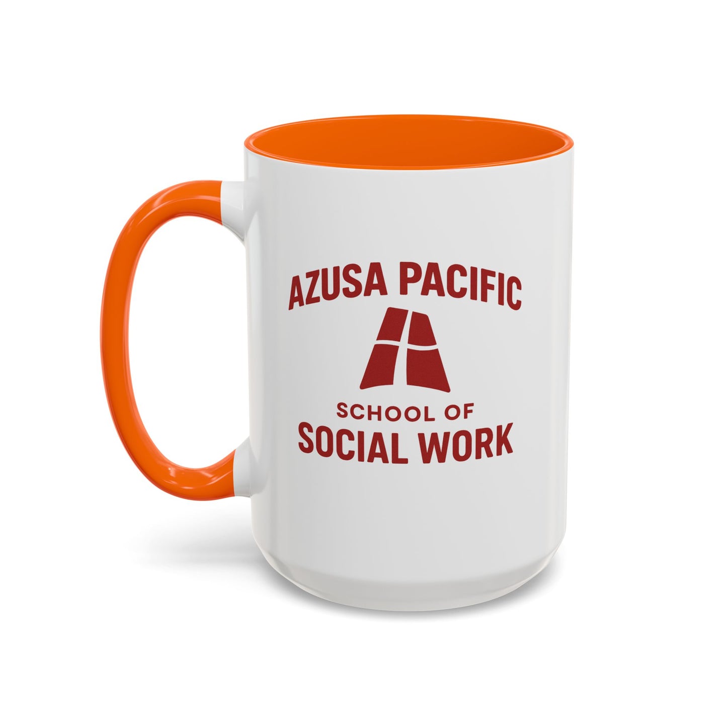 Azusa Pacific University - School of Social Work -Accent Mug - 15oz