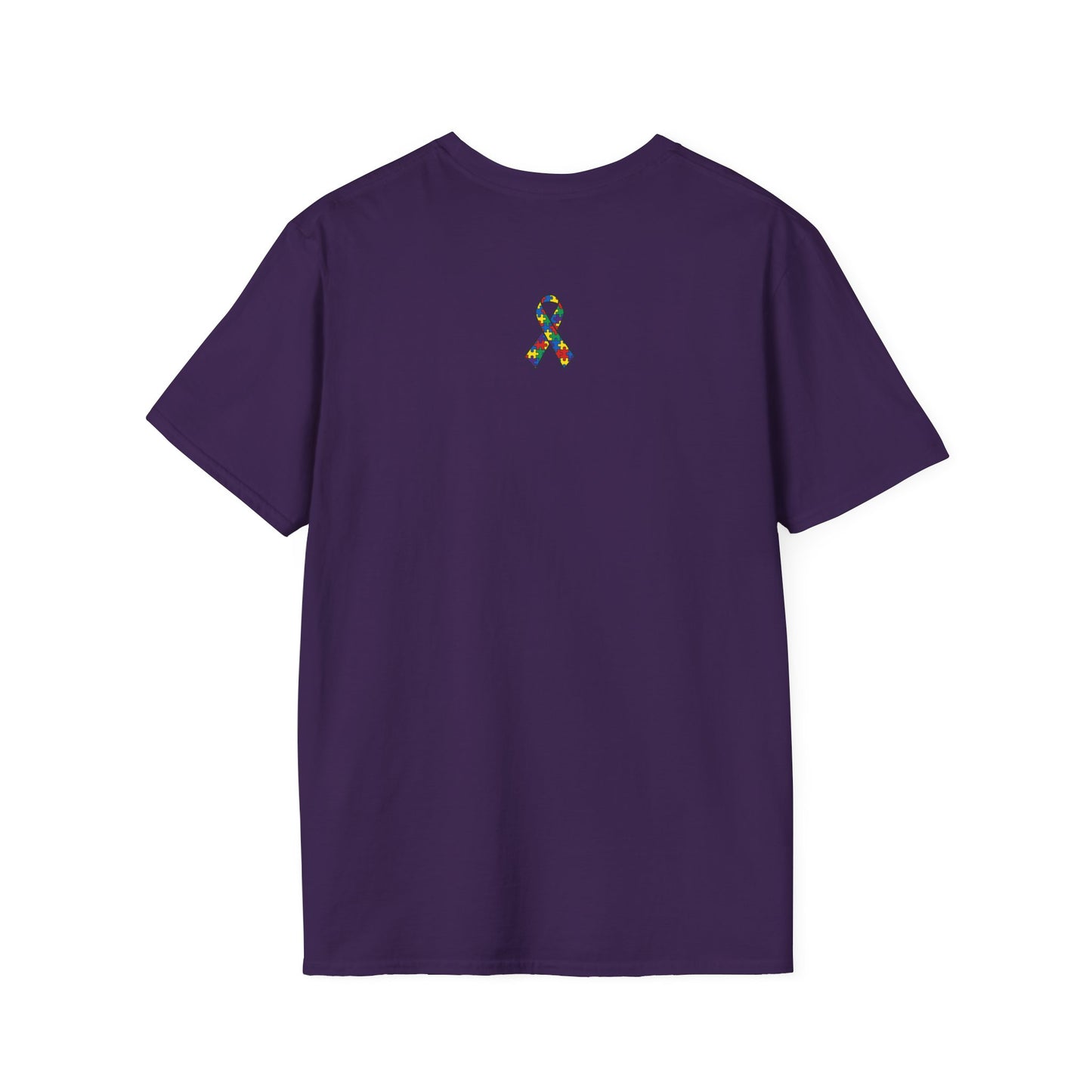 Autism Awareness - "Rainbow Infinity" -  Unisex Softstyle T-Shirt (Various Colors)