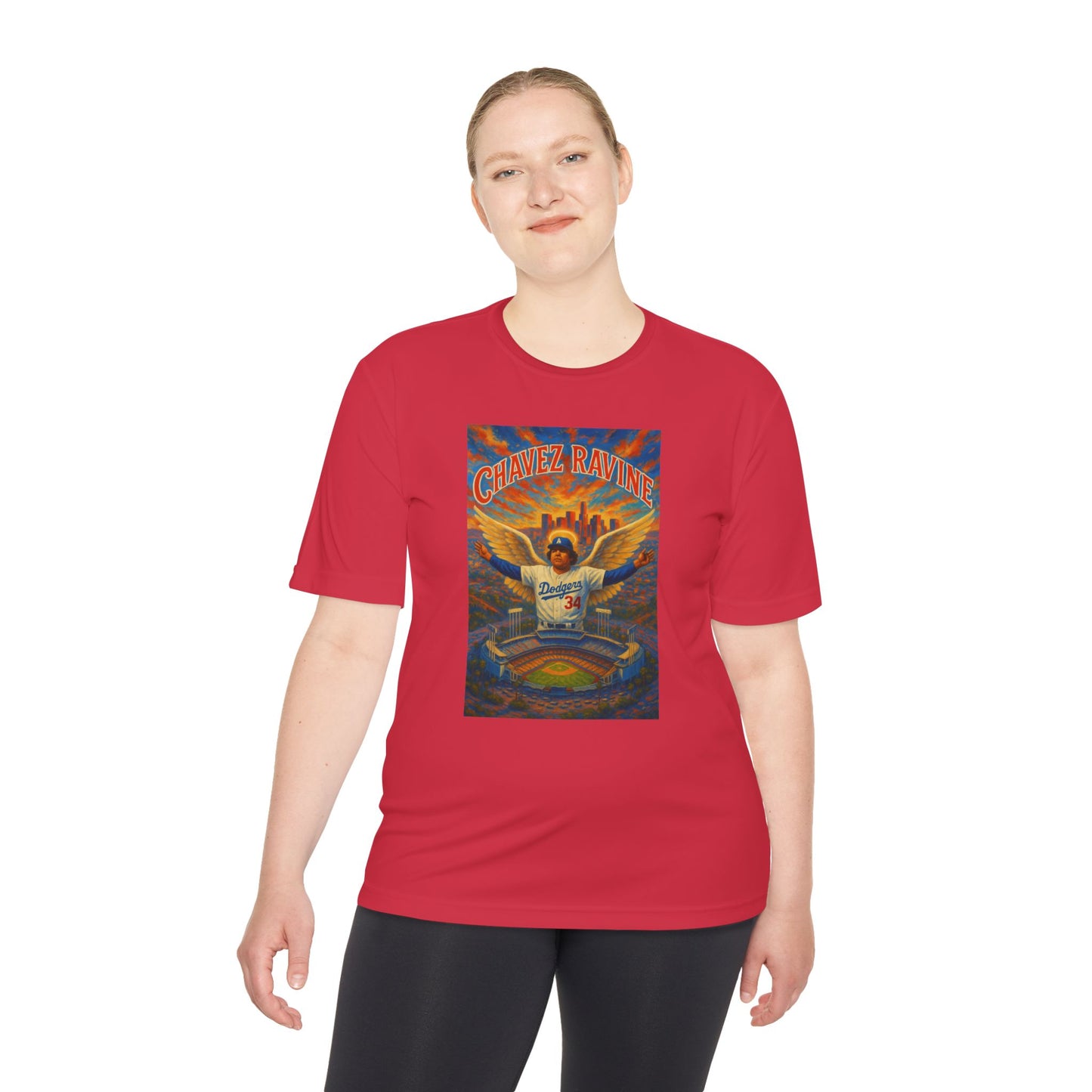 Fernando Valenzuela Chavez Ravine - Unisex Moisture Wicking Tee